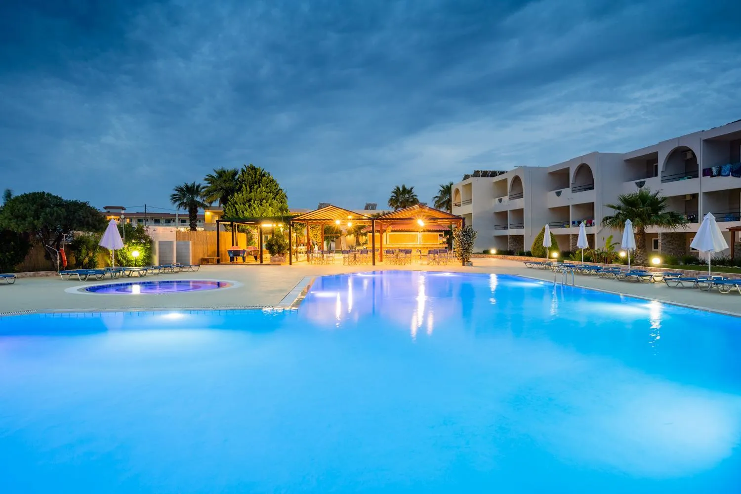 Garden in Lardos Bay Hotel