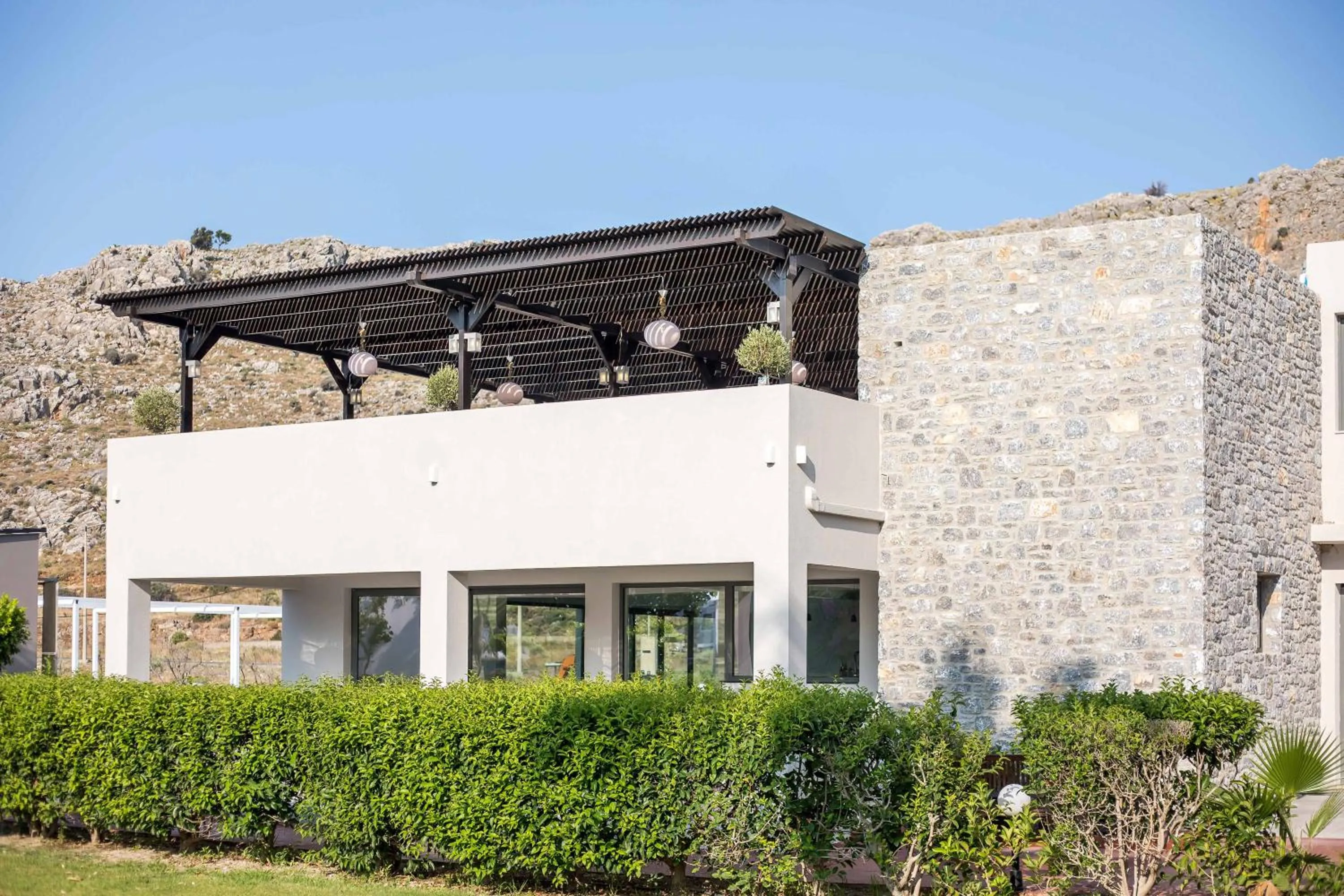 Property building in Lardos Bay Hotel