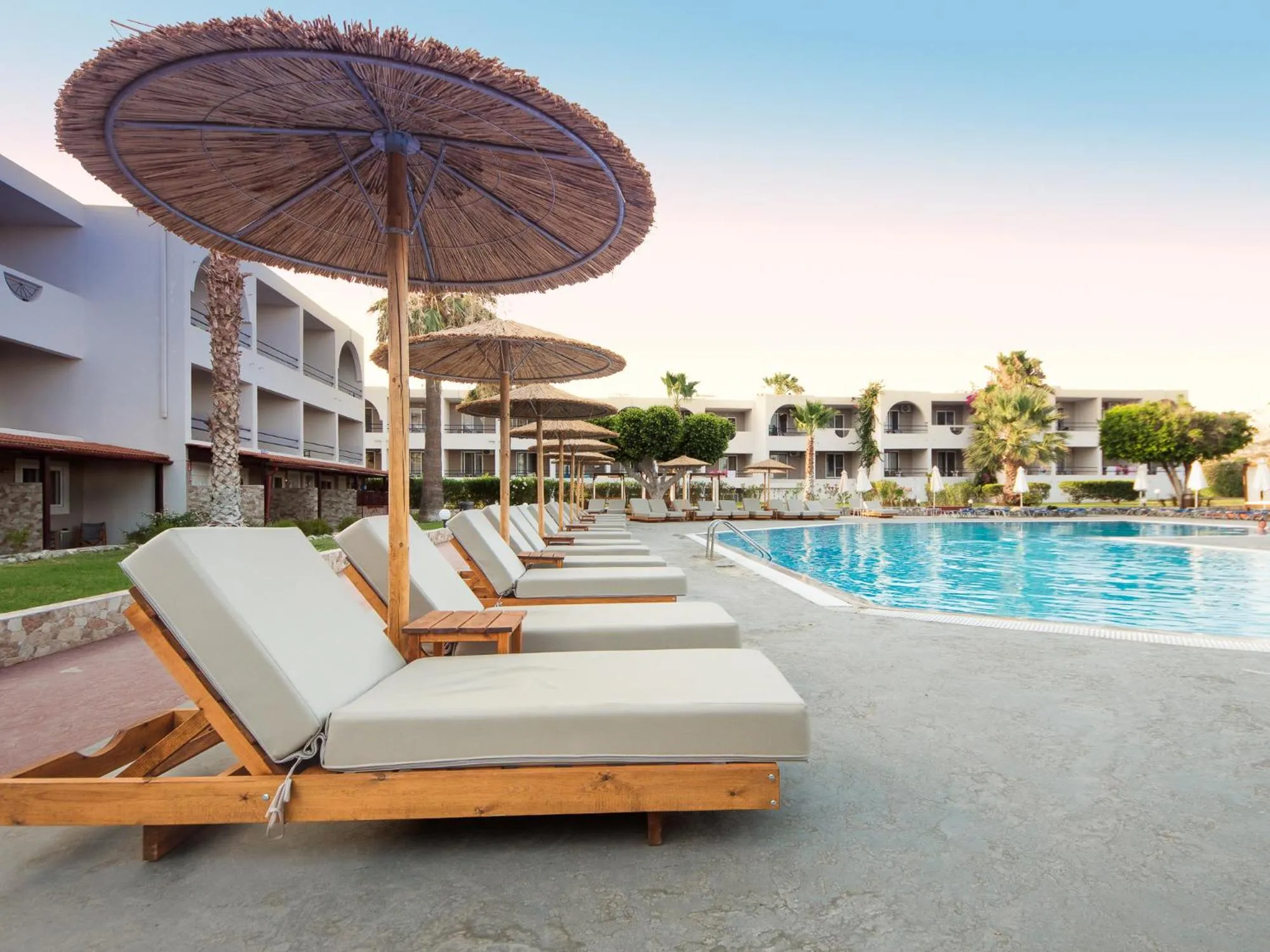 Swimming pool in Lardos Bay Hotel