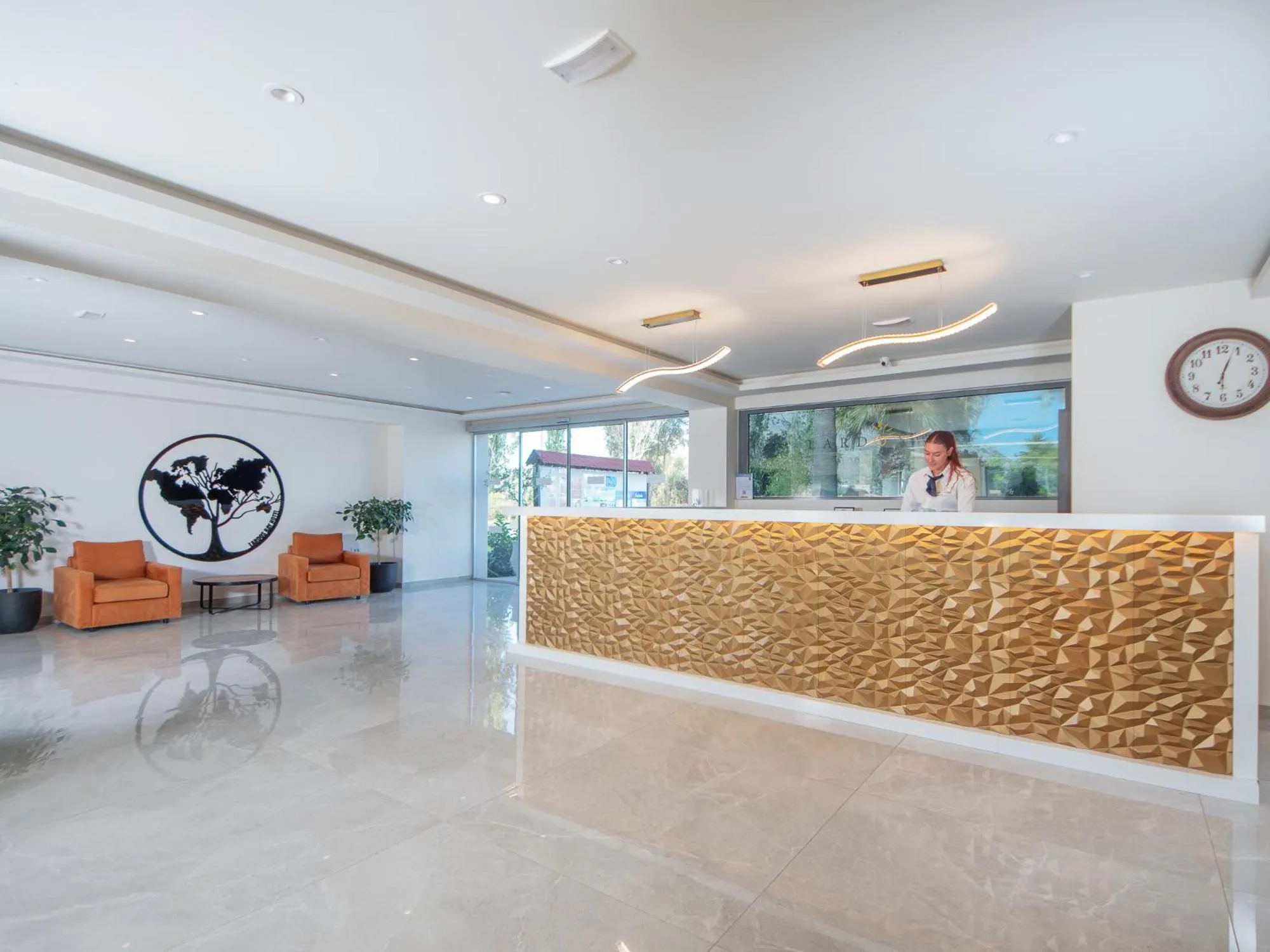 Lobby or reception in Lardos Bay Hotel