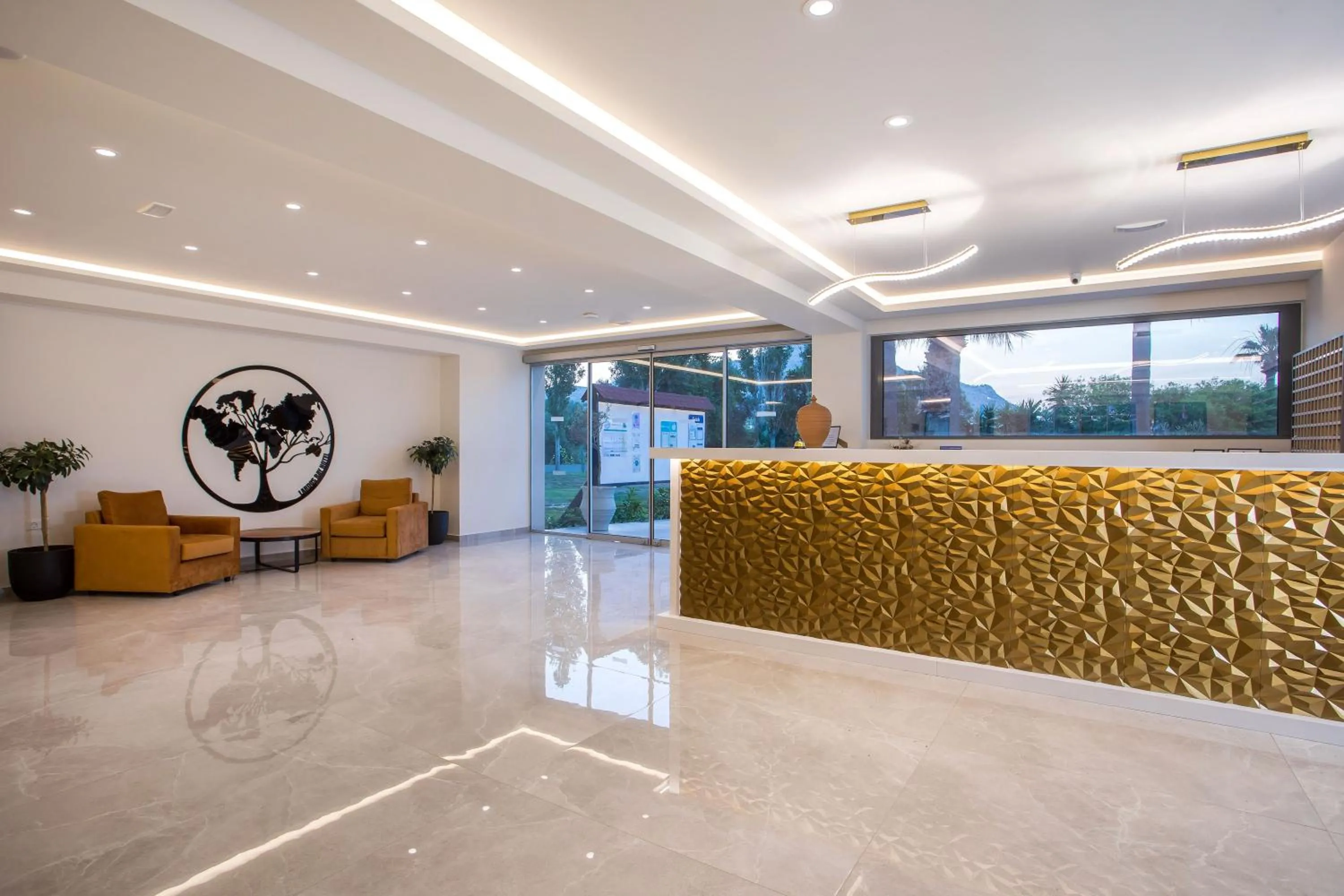 Living room in Lardos Bay Hotel