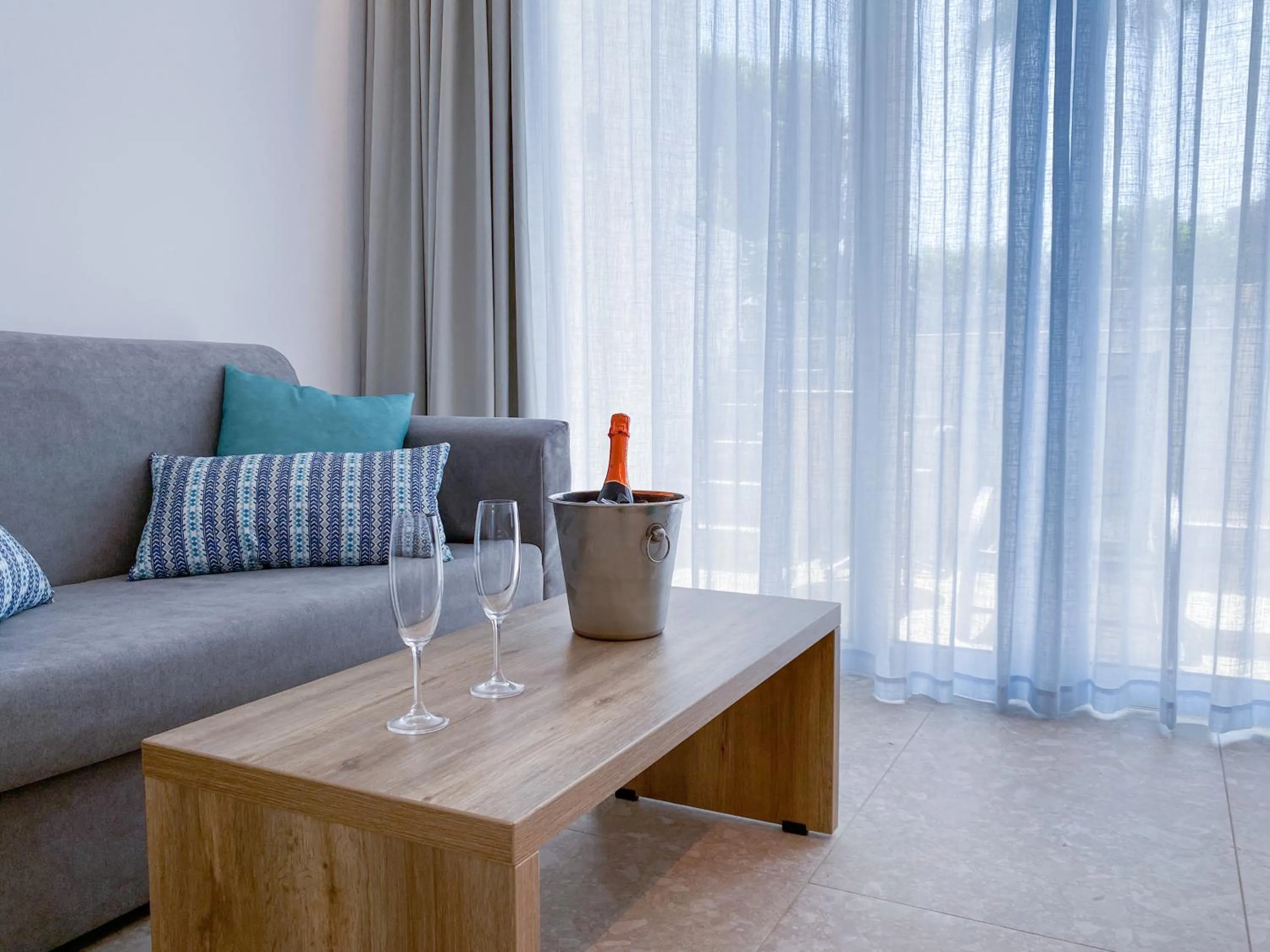 Decorative detail in Lardos Bay Hotel