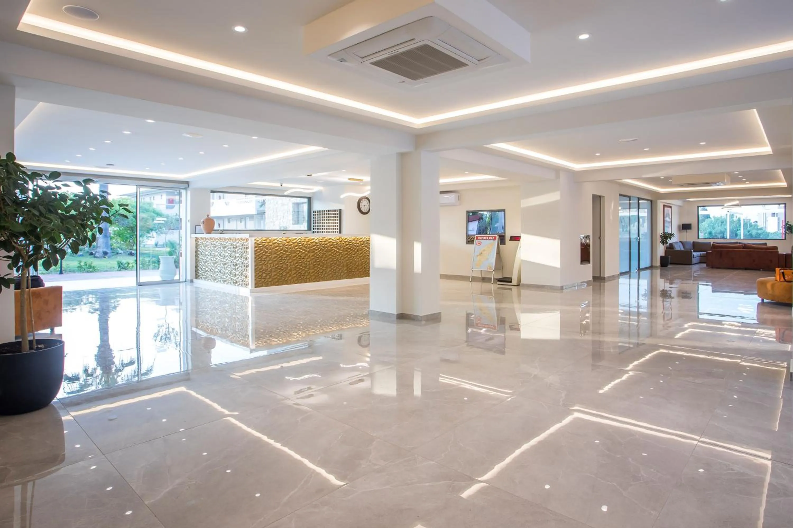 Lobby or reception in Lardos Bay Hotel