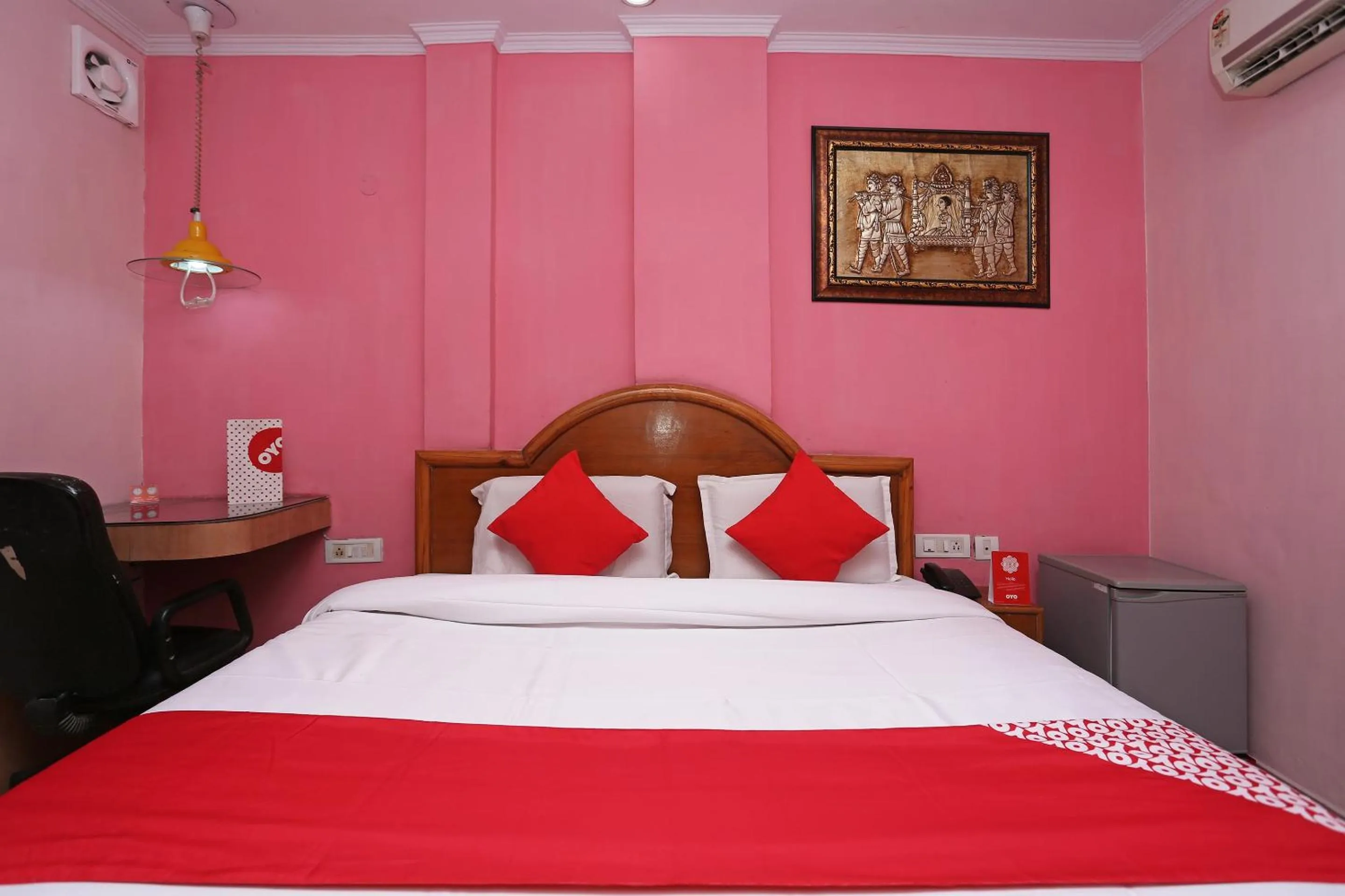 Bedroom, Bed in Hotel O Madhur Regency