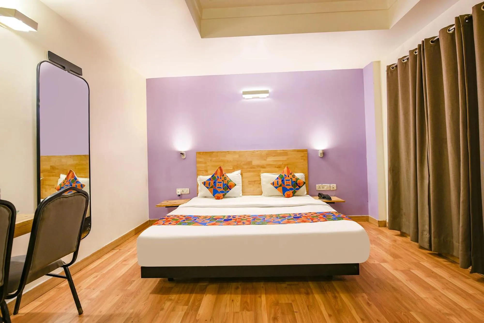 Bed in FabHotel NFC II