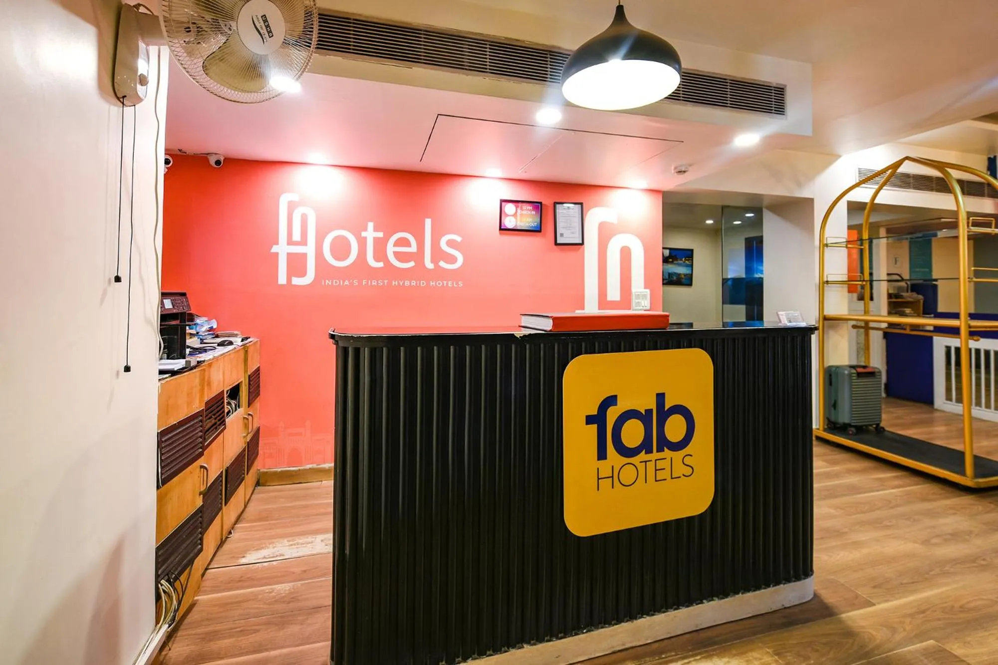 Lobby or reception in FabHotel NFC II