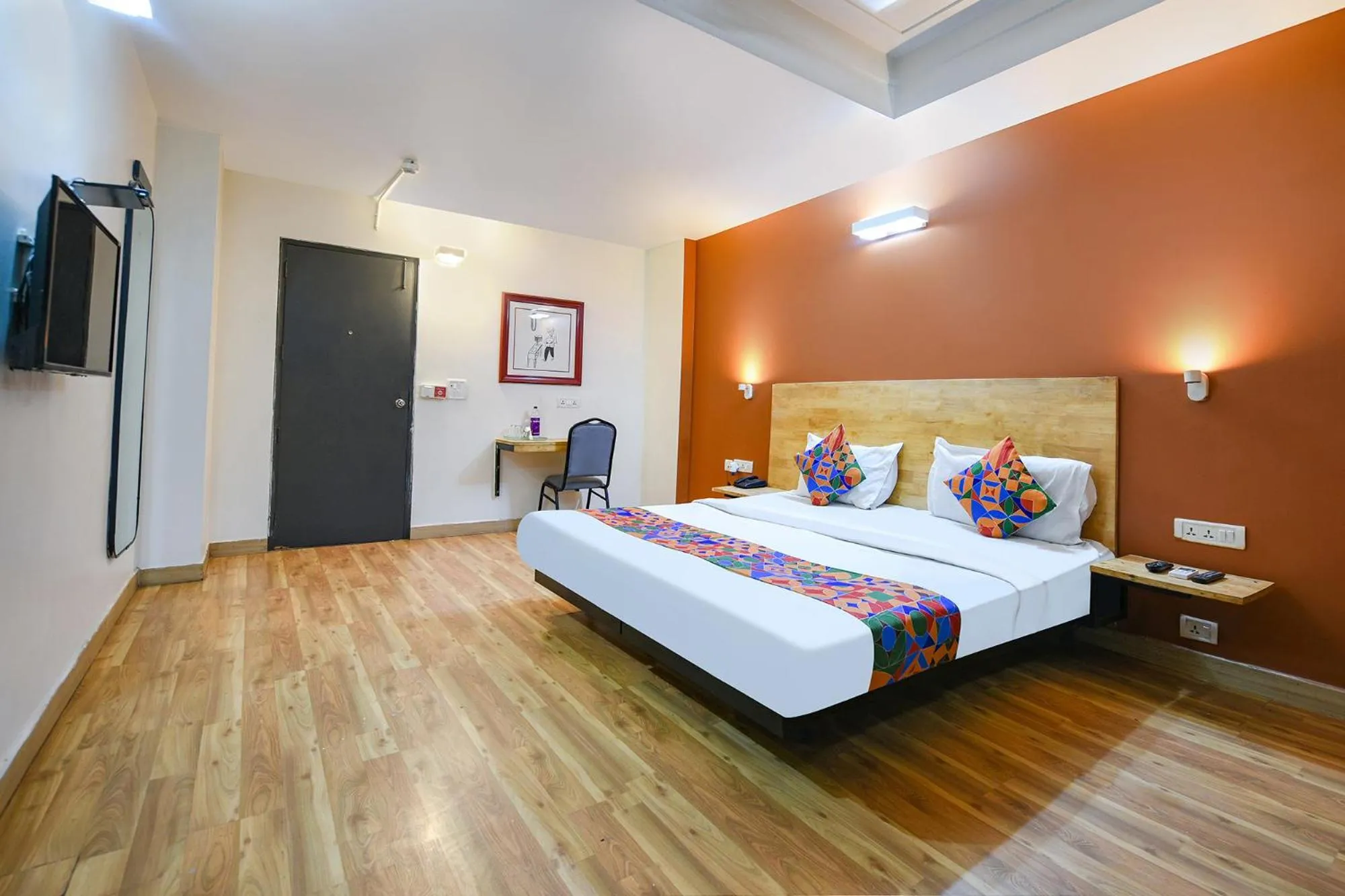 Bed in FabHotel NFC II