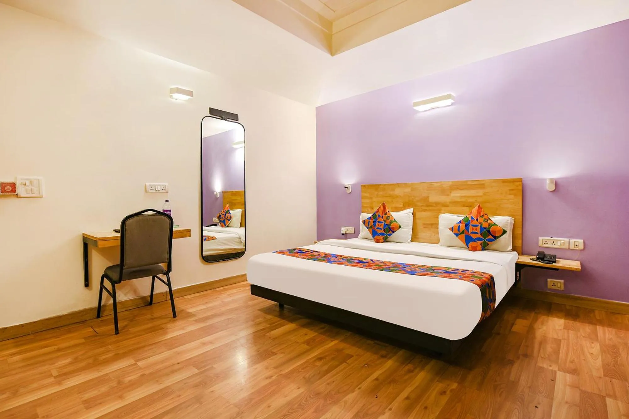 Bed in FabHotel NFC II