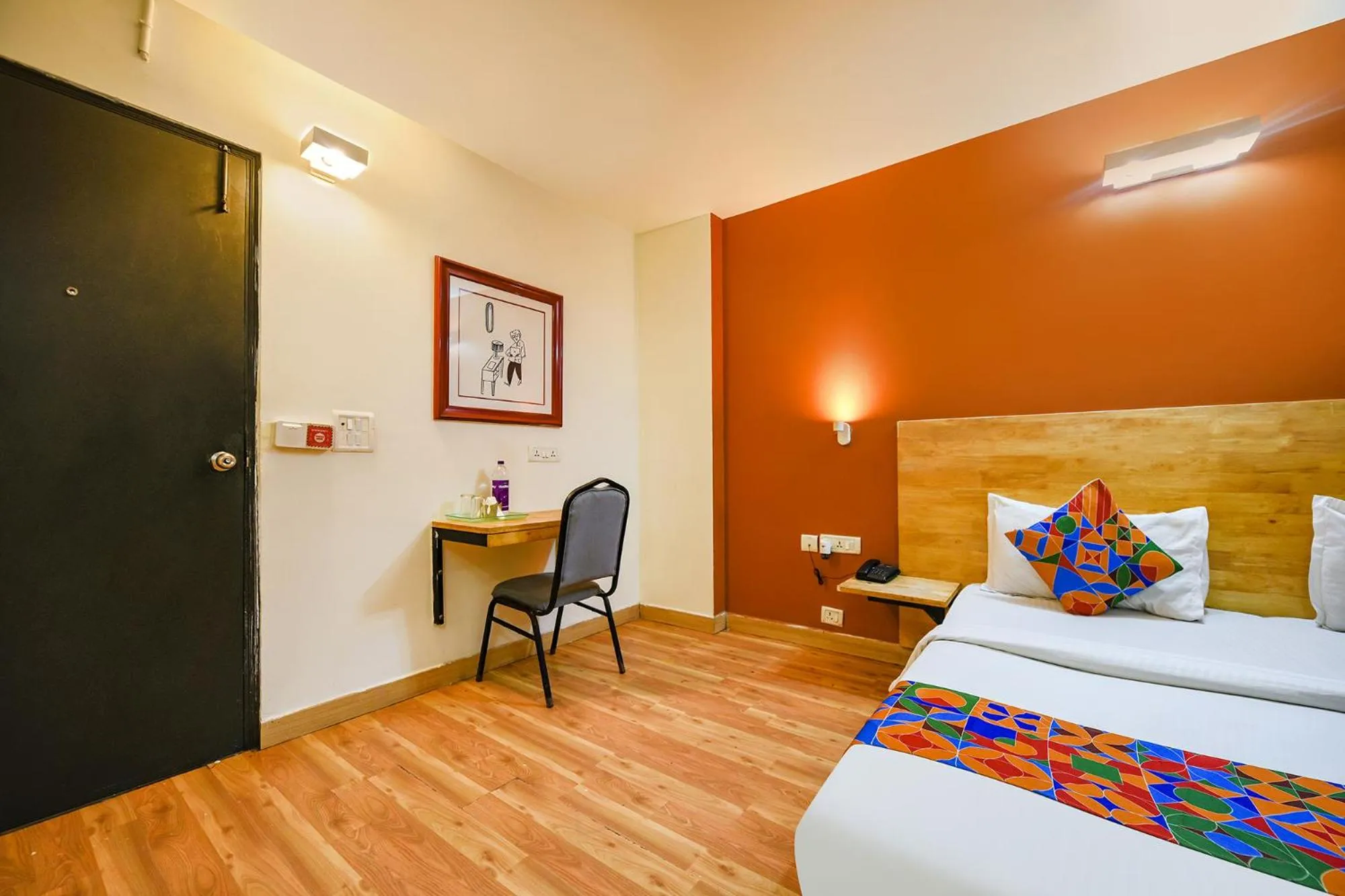 Bed in FabHotel NFC II