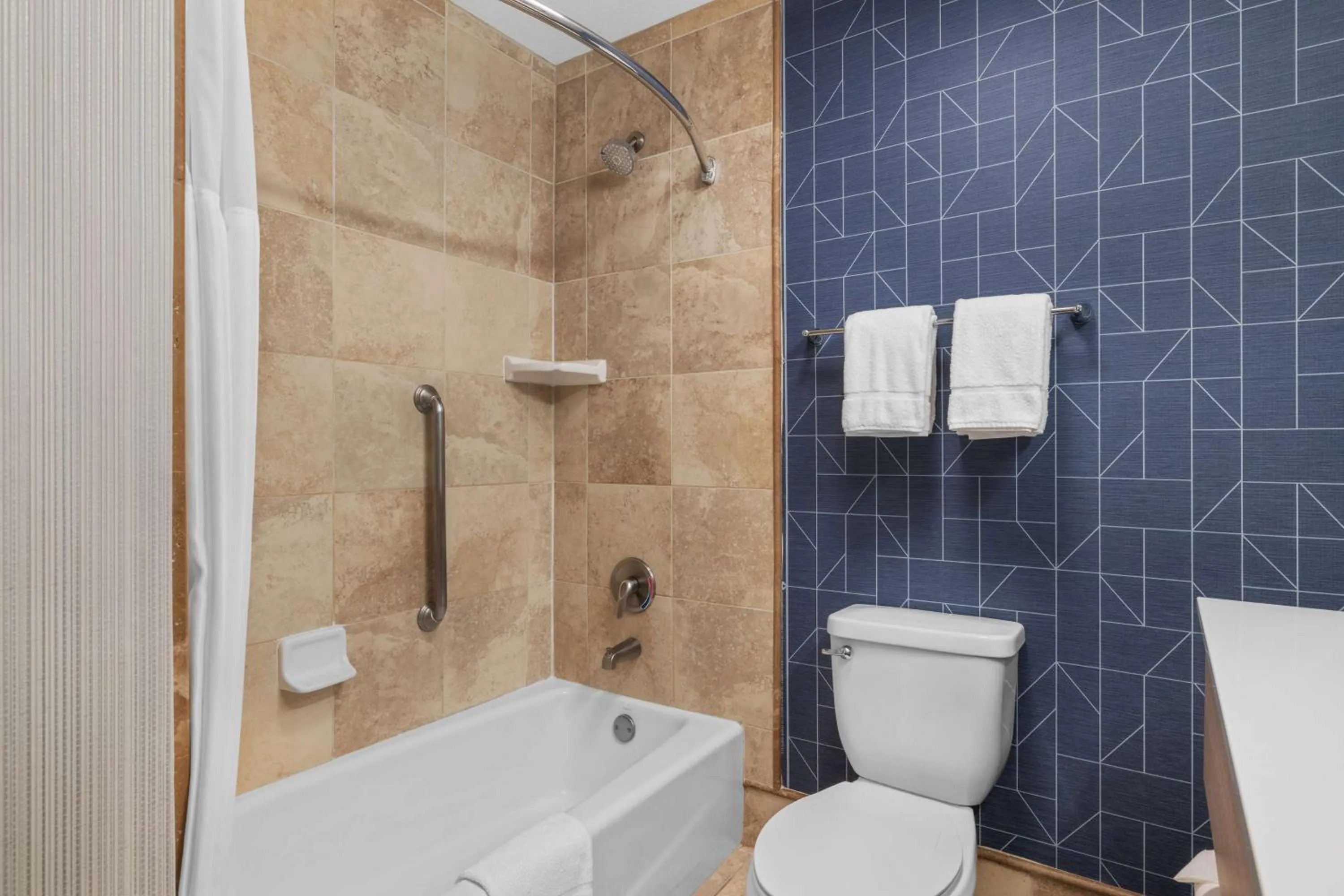 Bathroom in Spark by Hilton Bakersfield Central