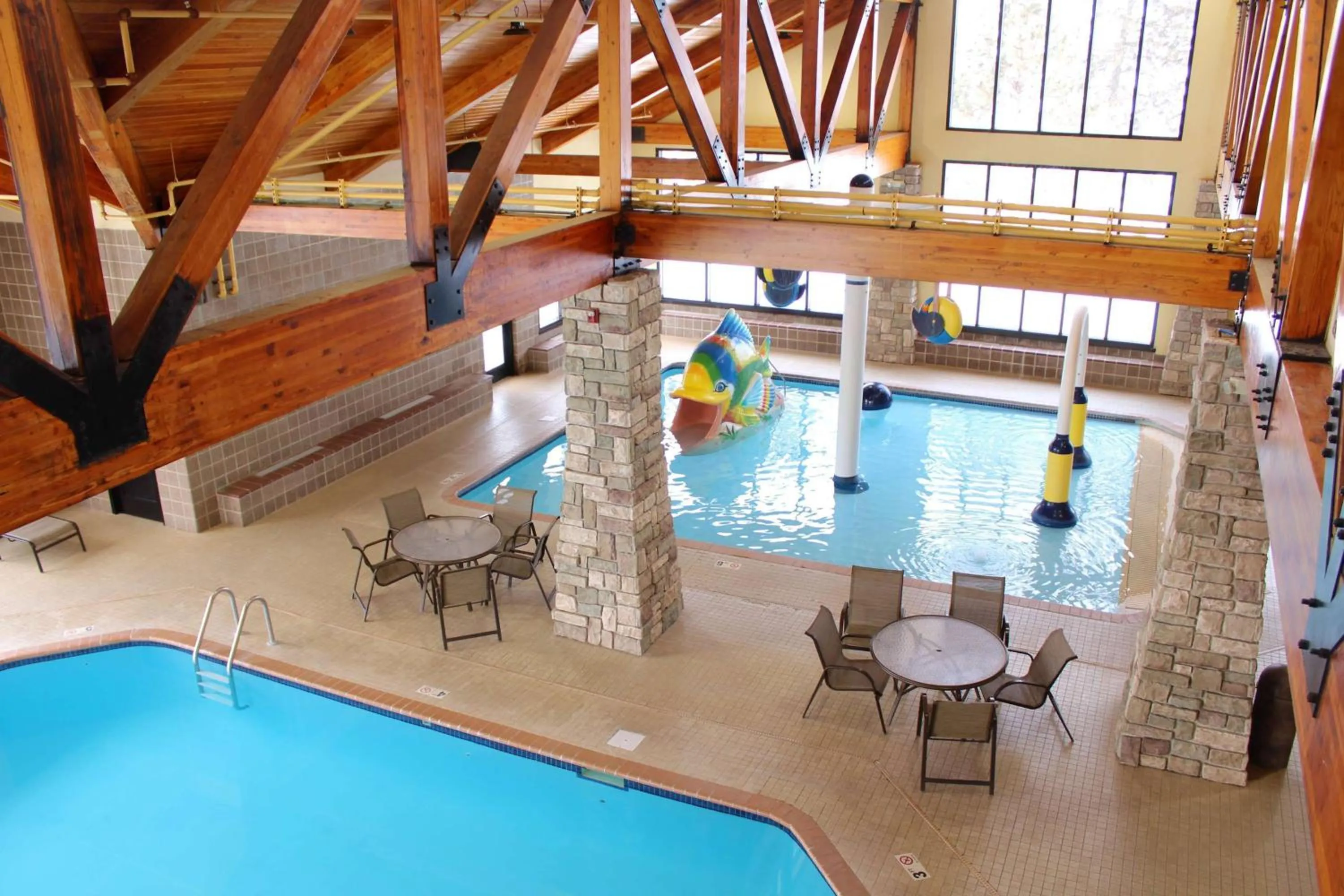 Swimming pool in SouthShore Hotel on Lake Bemidji, Trademark Coll by Wyndham