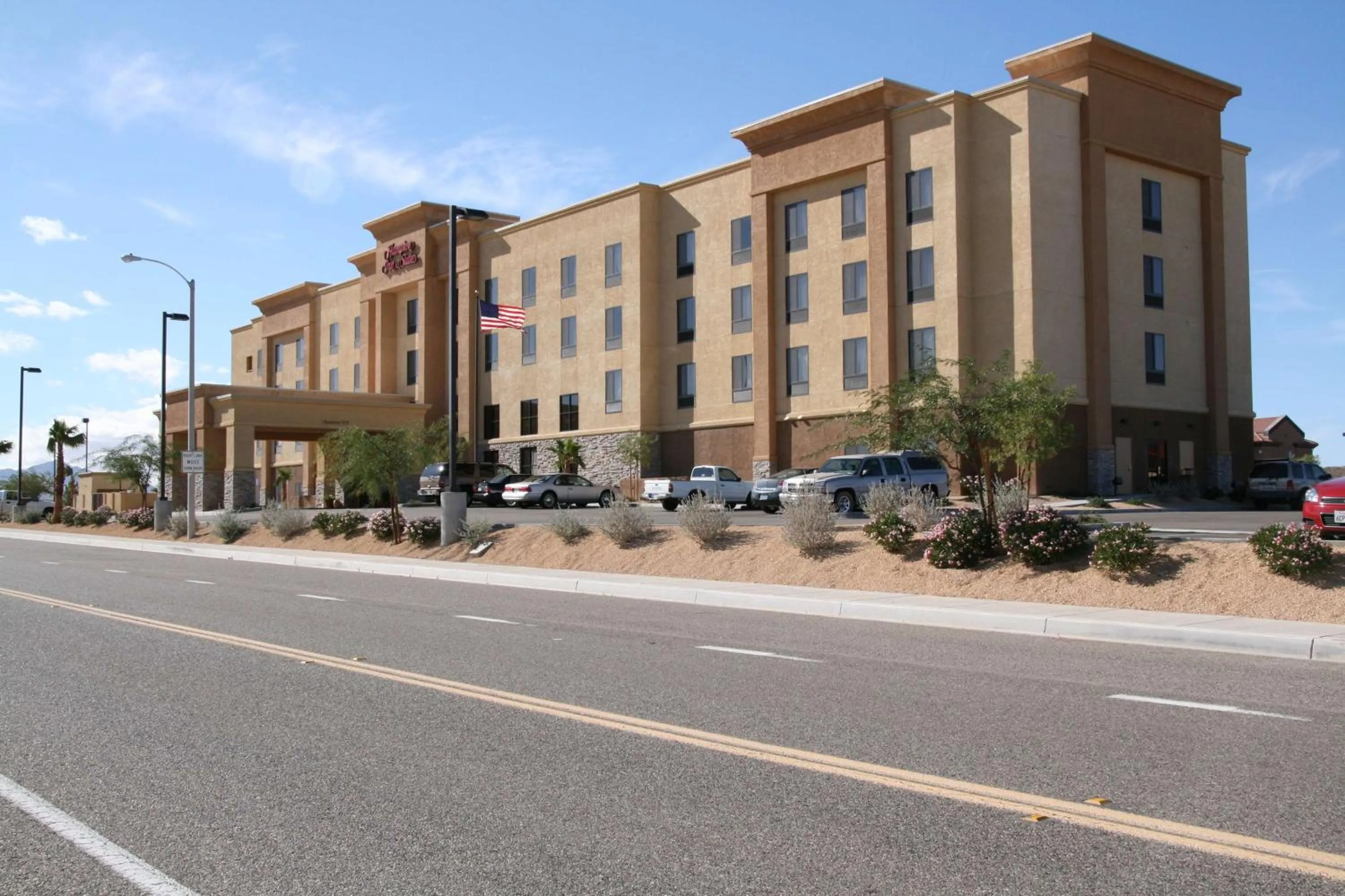 Property building in Hampton Inn and Suites Barstow