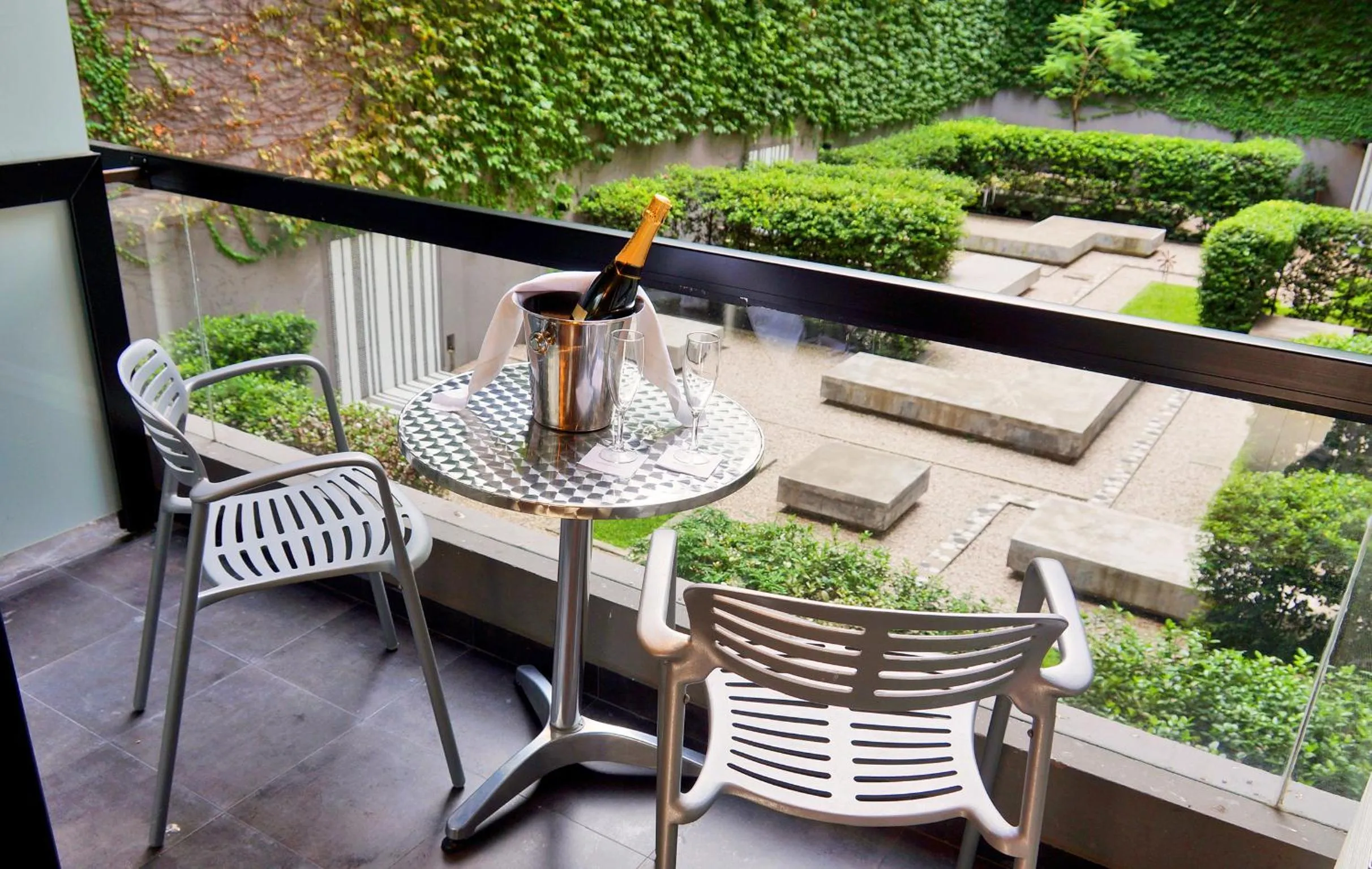 Balcony/Terrace in IQ Callao By Recoleta Apartments