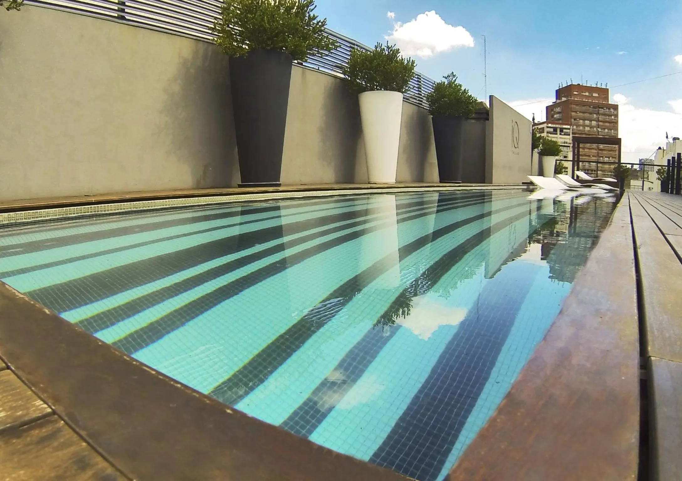 Swimming pool in IQ Callao By Recoleta Apartments