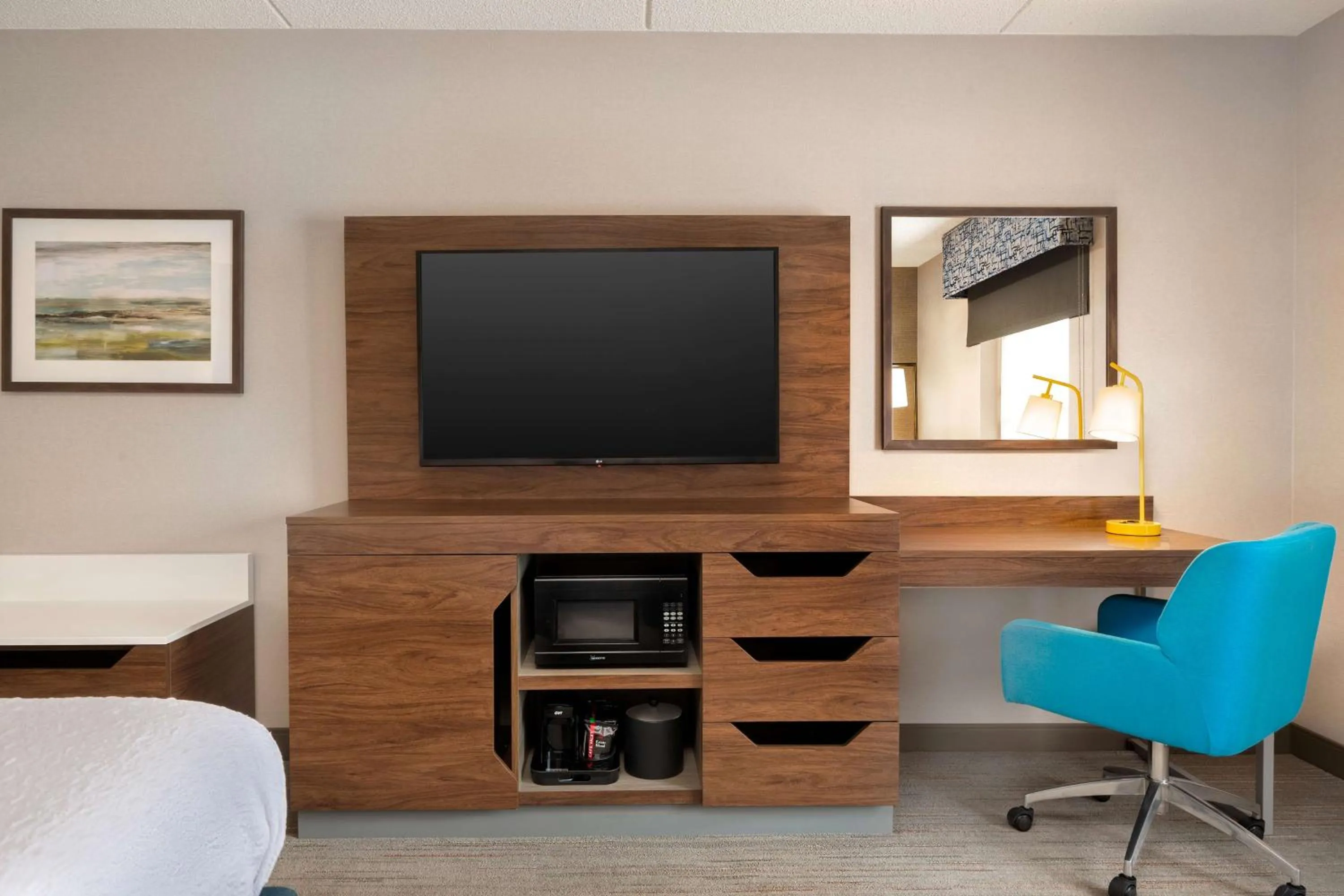 Bedroom in Hampton Inn Bloomsburg