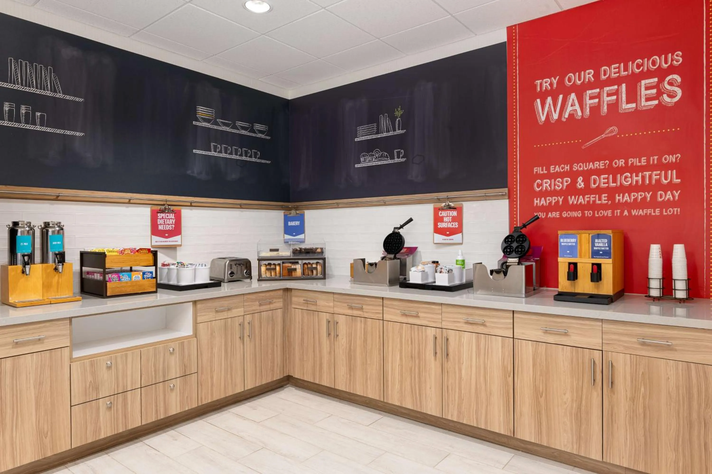 Breakfast in Hampton Inn Bloomsburg