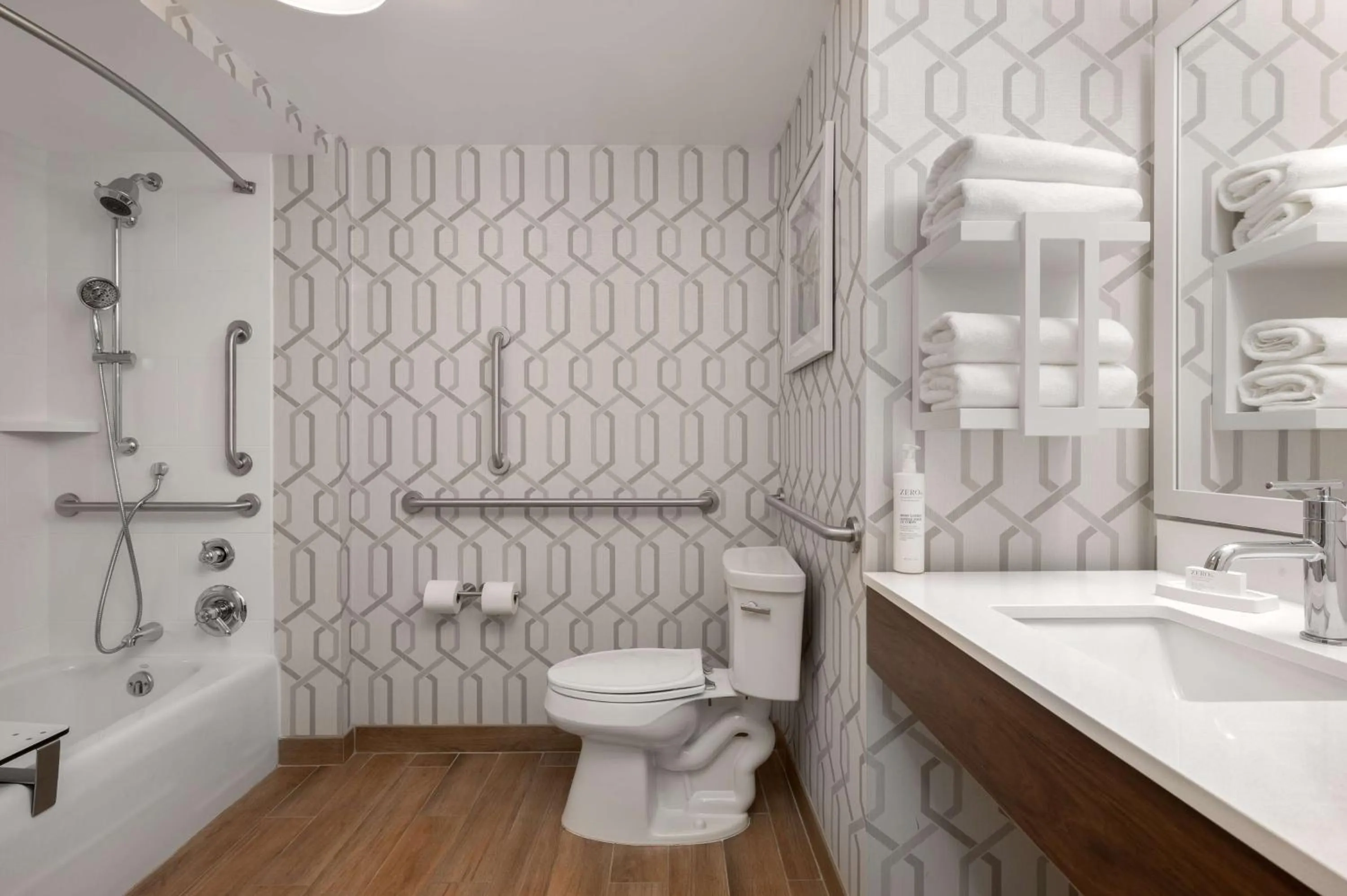 Bathroom in Hampton Inn Bloomsburg