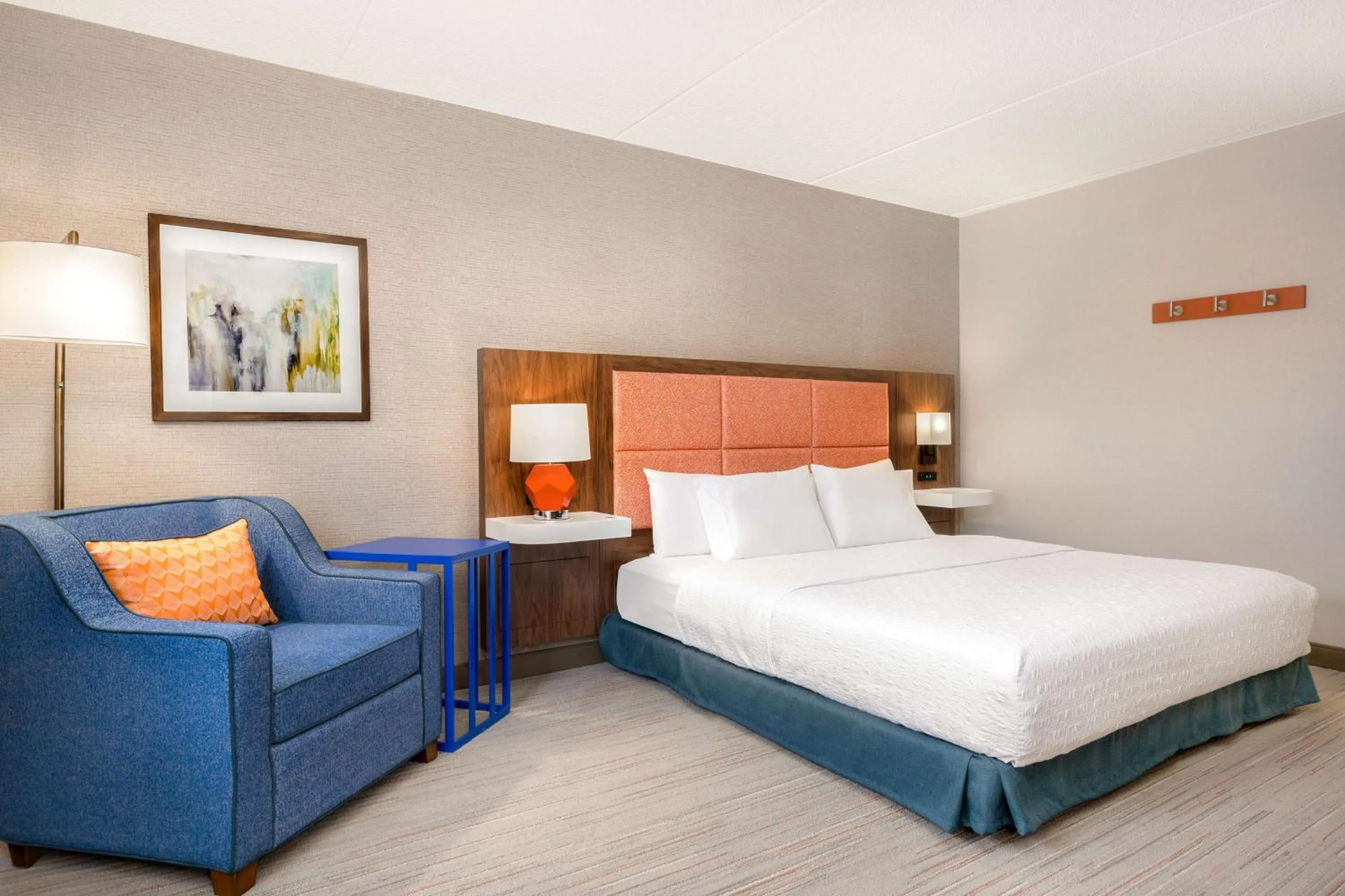 Bed in Hampton Inn Bloomsburg