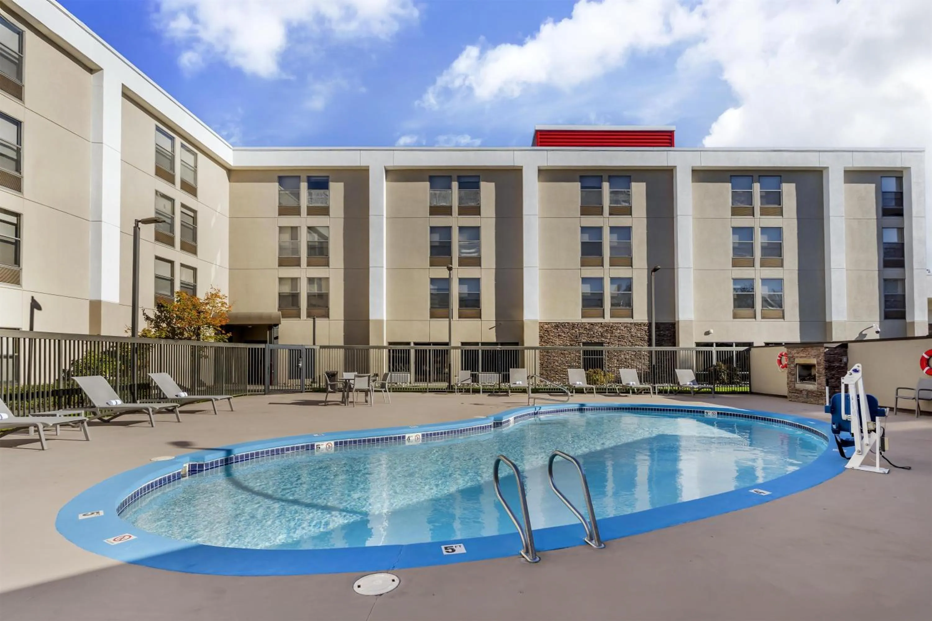 Pool view in Best Western Plus Bellingham