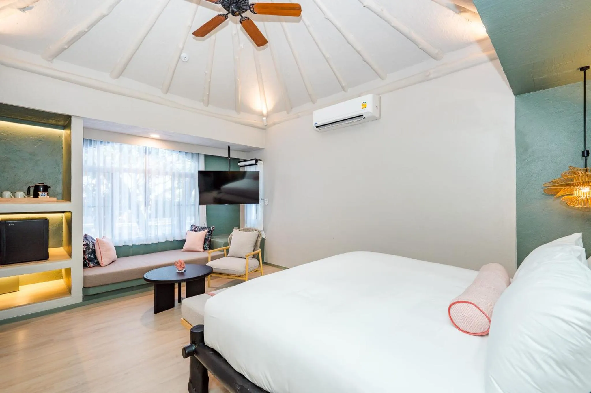 Seating area, Bed in Davinia Hua Hin Resort