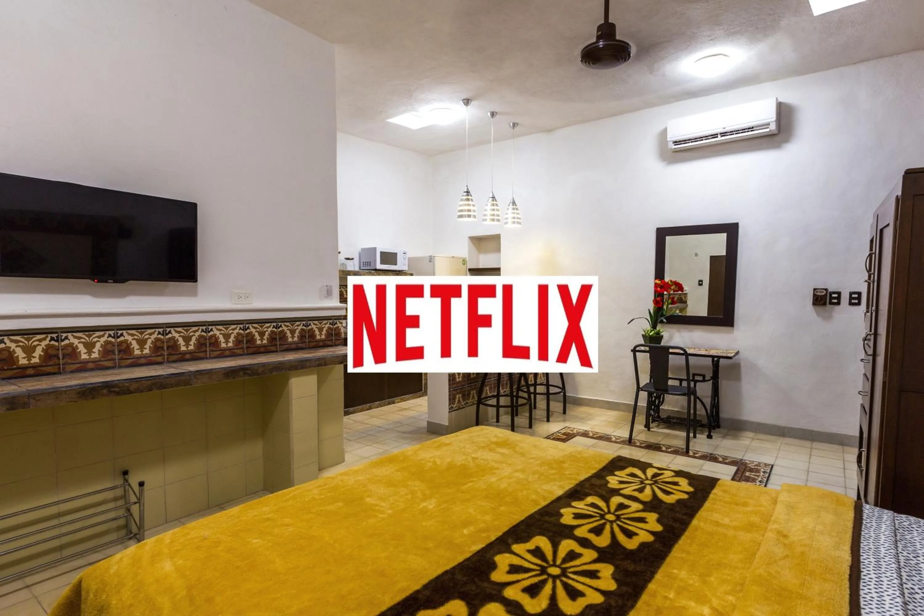 Bedroom, Bed in Merida Serviced Apartments