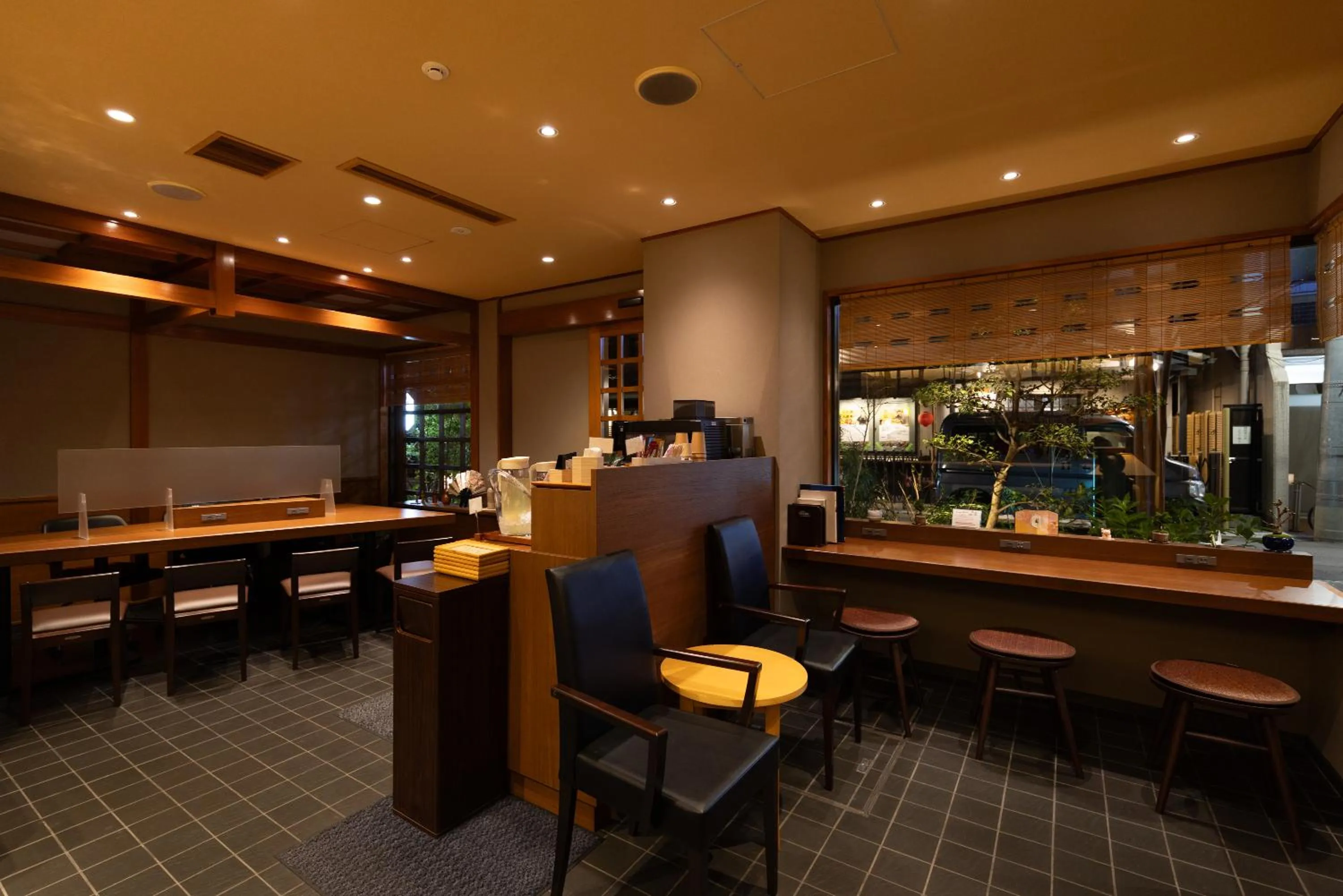 Communal lounge/ TV room in Ryokan Asakusa Shigetsu