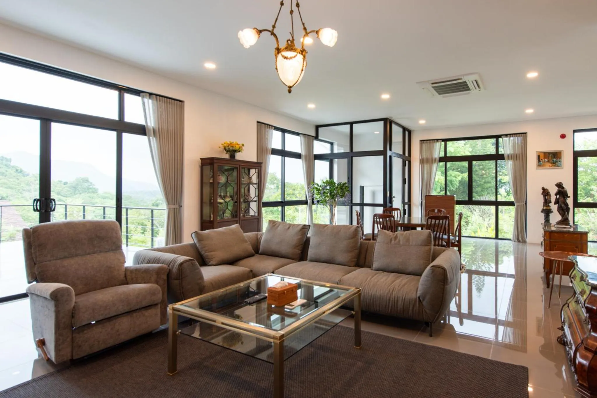 Living room in Monlada Khaoyai