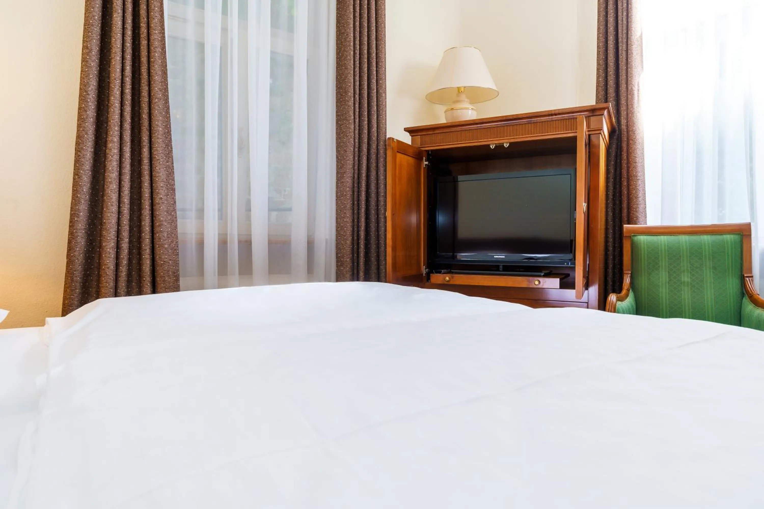 TV and multimedia, Bed in Spa Hotel Anglický Dvůr