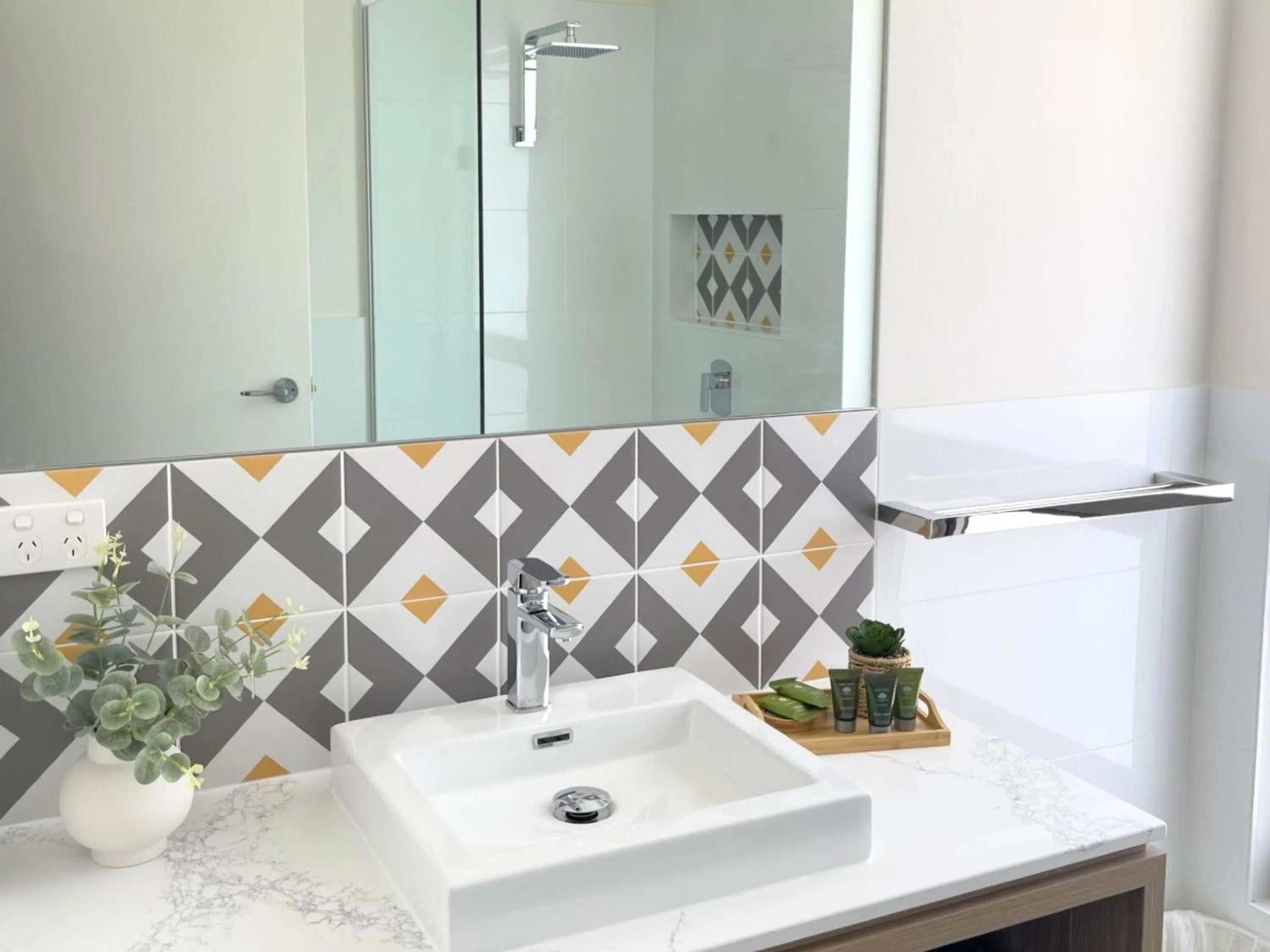 Bathroom in Blue Lake Holiday Park