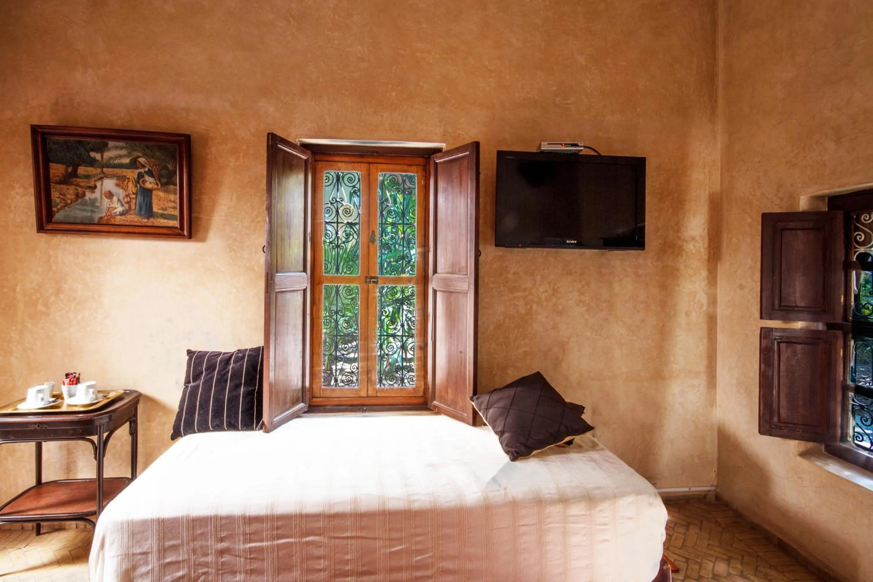 Decorative detail, Bed in Palais El Arsat & Spa