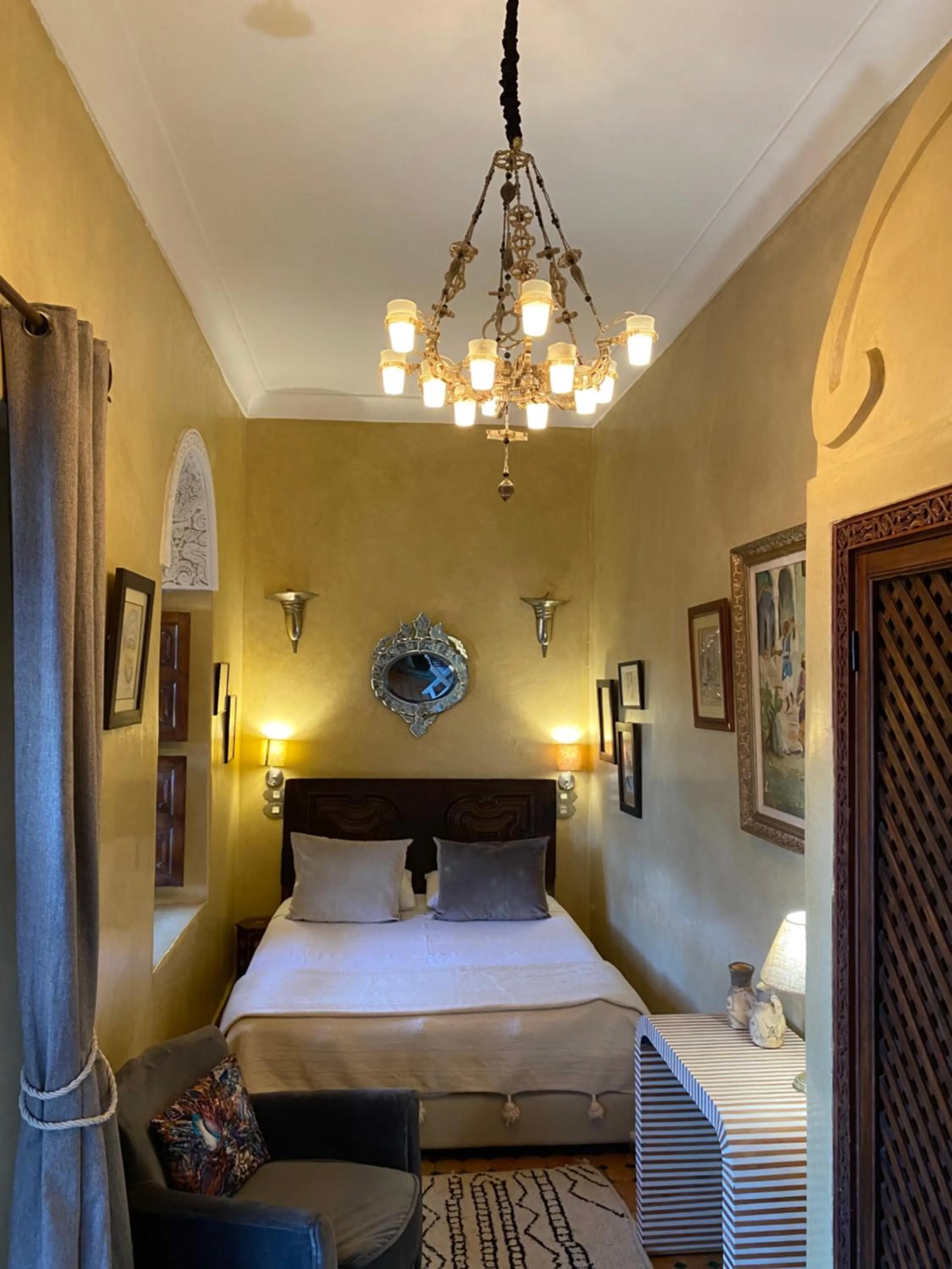 Bedroom, Bed in Palais El Arsat & Spa
