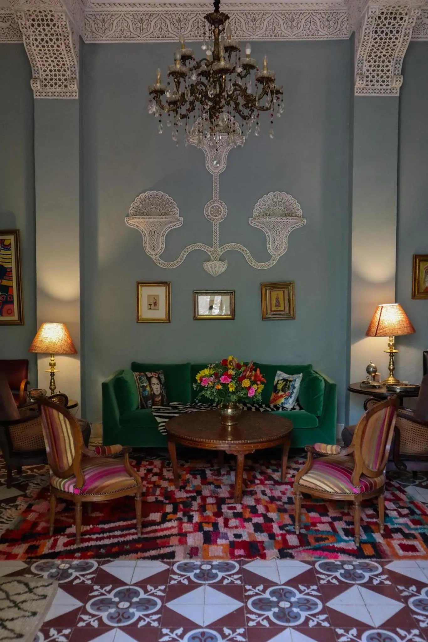 Living room in Palais El Arsat & Spa