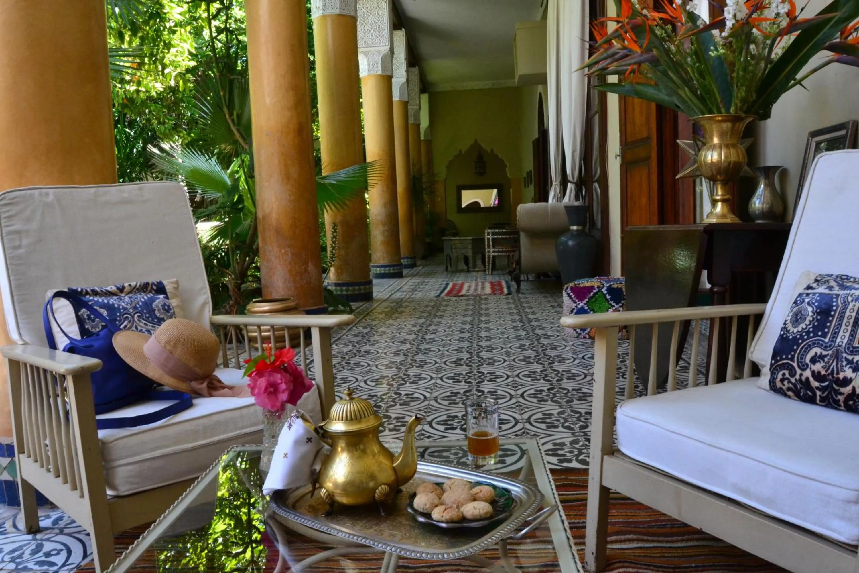 Patio in Palais El Arsat & Spa