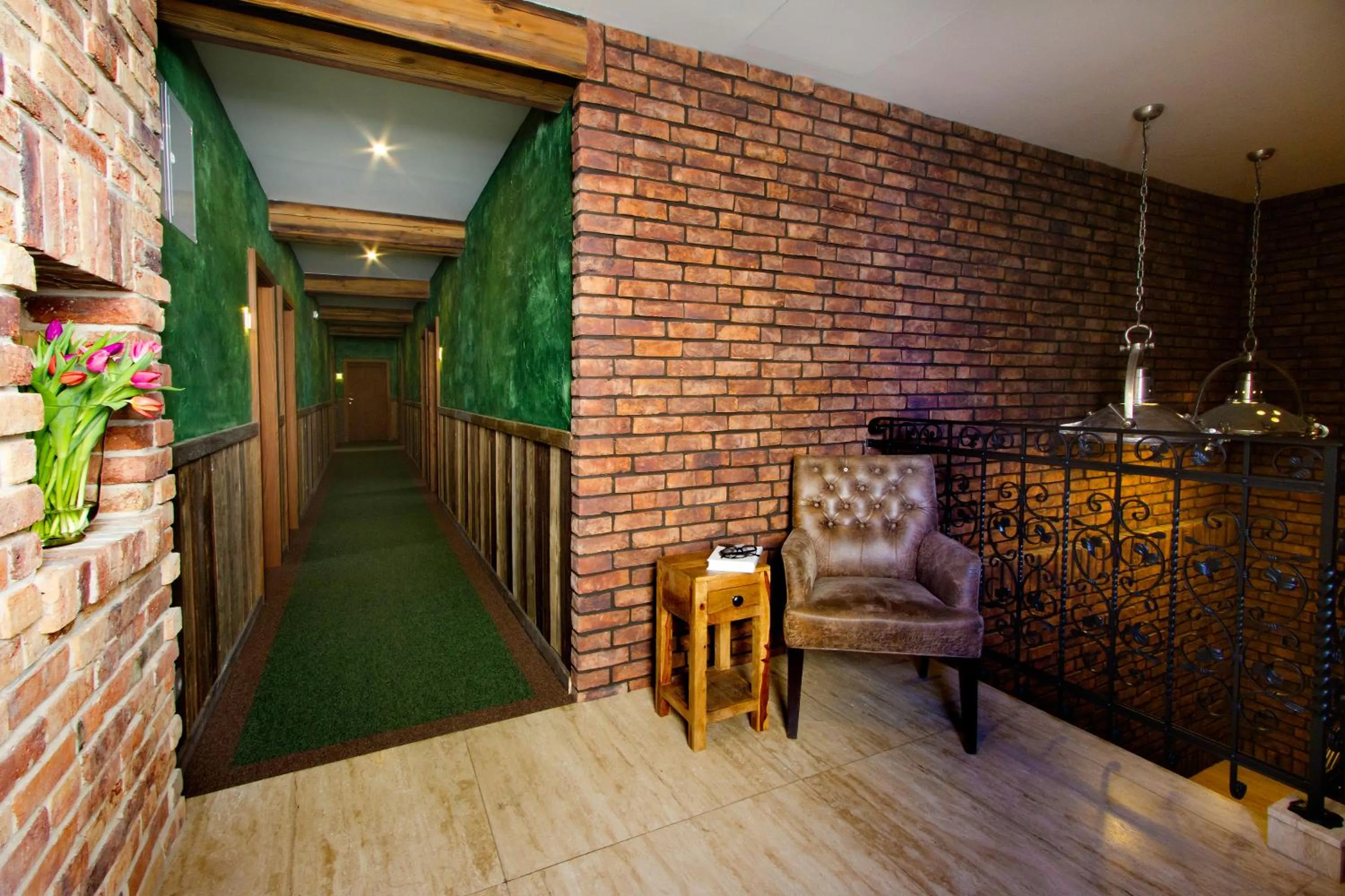 Decorative detail in Penzion BERG