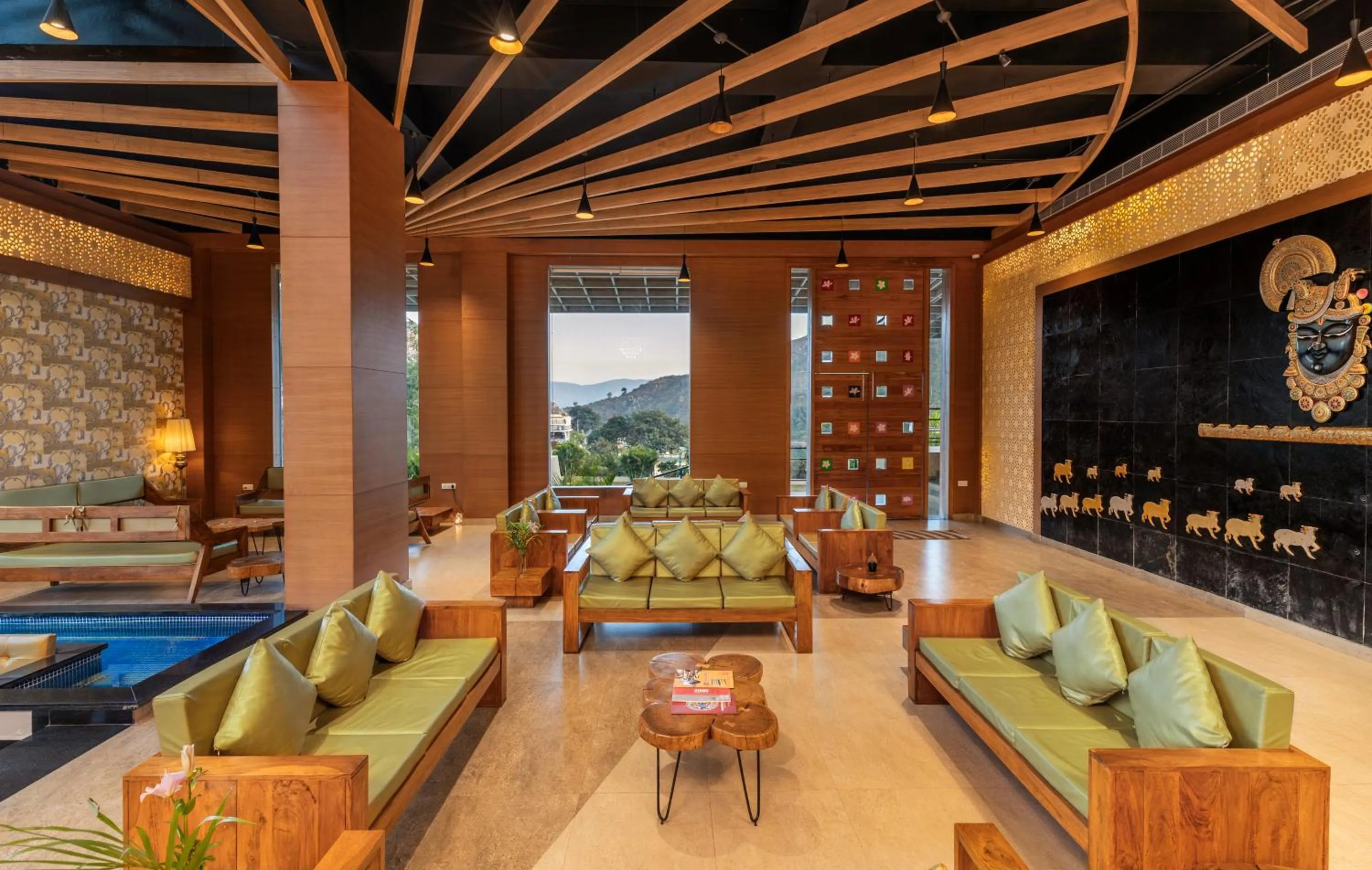 Lobby or reception in Via Lakhela Resort & Spa