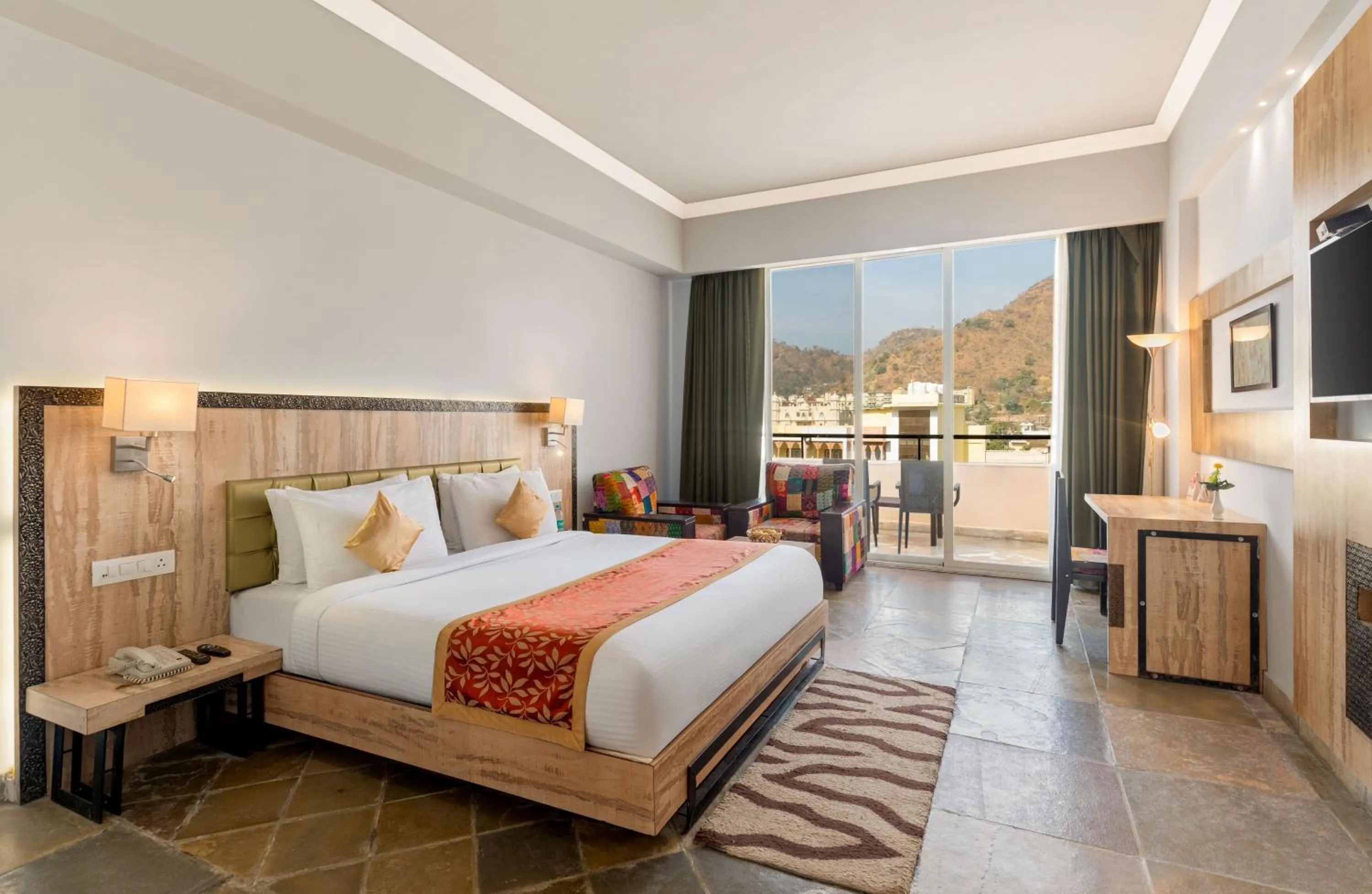 Bed in Via Lakhela Resort & Spa