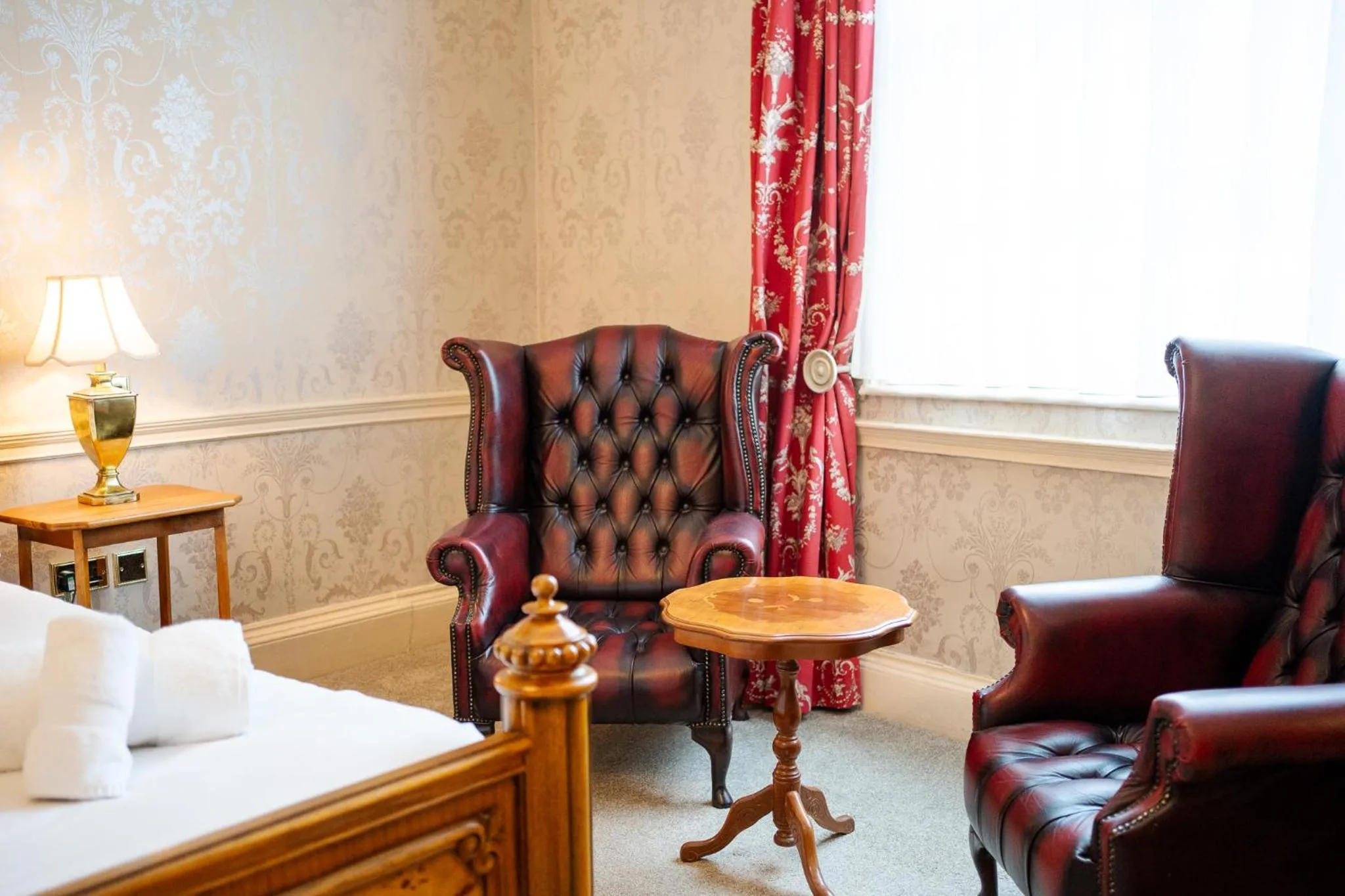 Seating area in The Royal Lion Hotel
