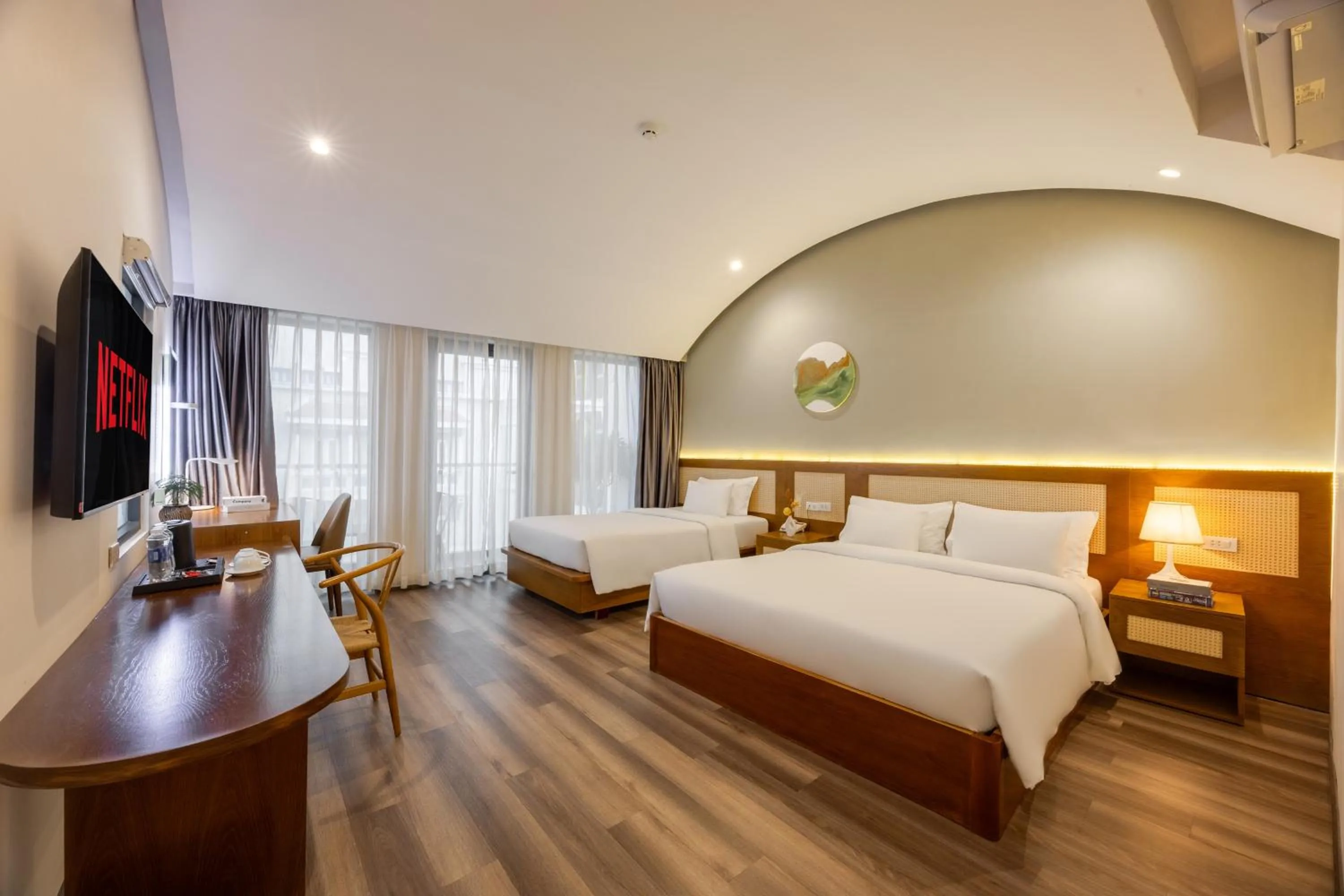Bed in A25 Hotel - 14 Hồ Huấn Nghiệp