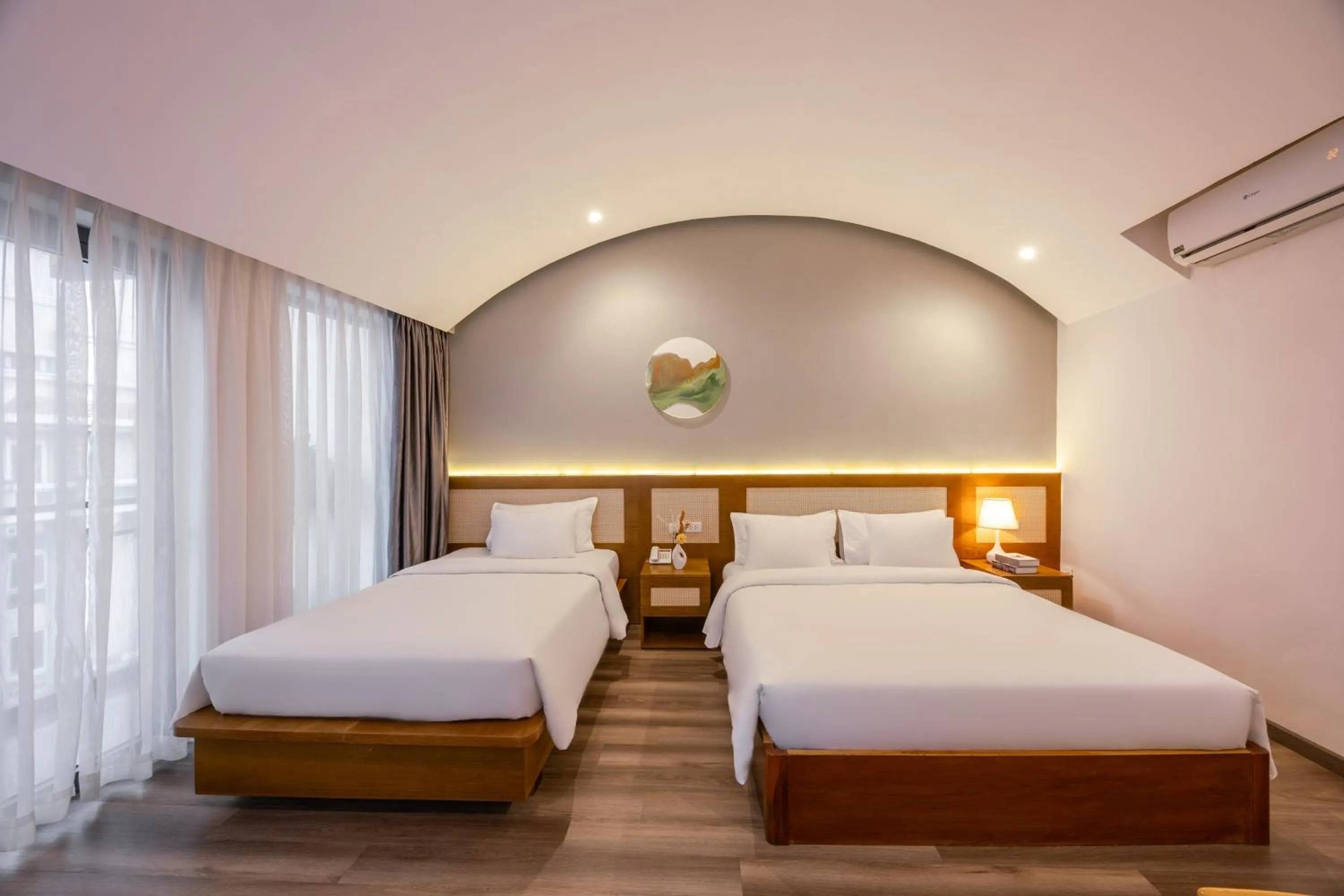 Bed in A25 Hotel - 14 Hồ Huấn Nghiệp
