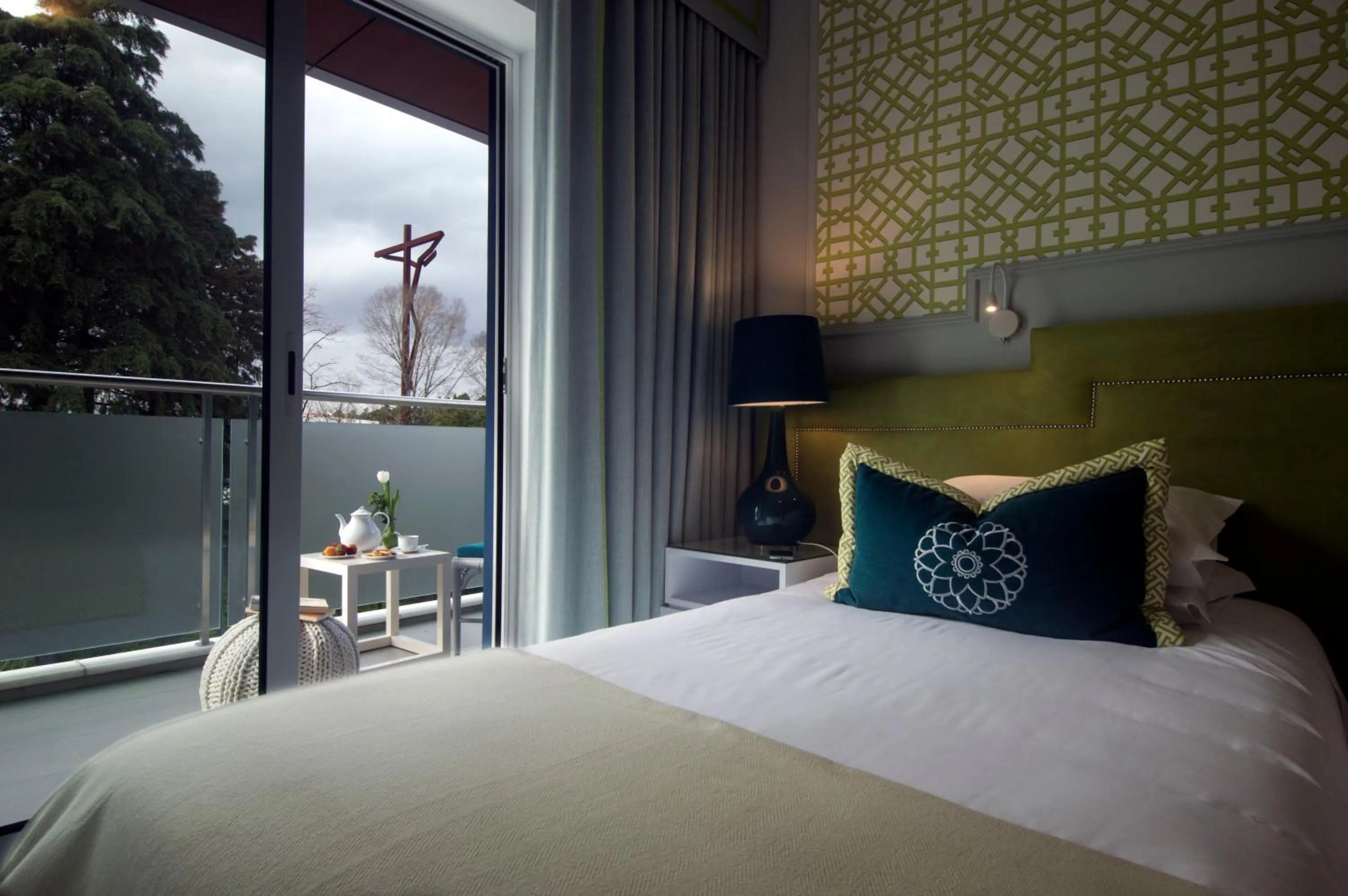 Bed in Coração de Fatima Boutique Hotel