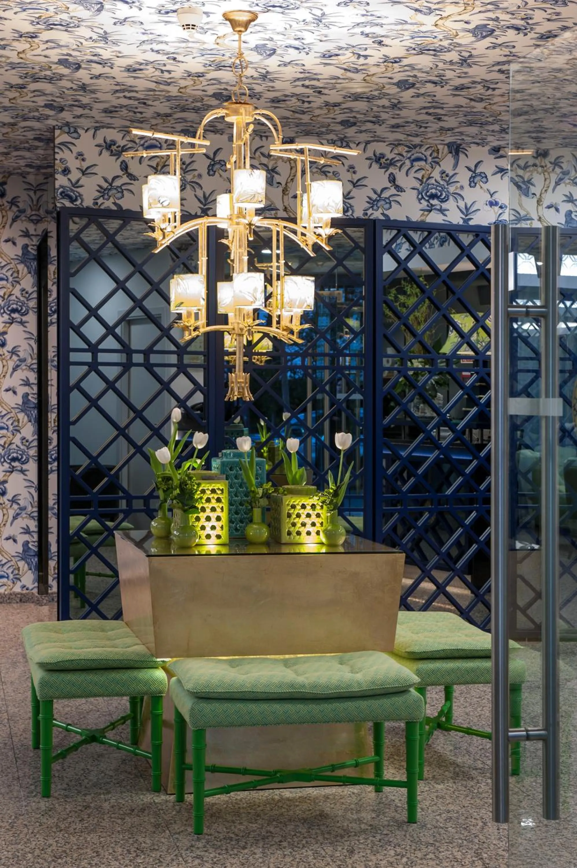 Lobby or reception in Coração de Fatima Boutique Hotel