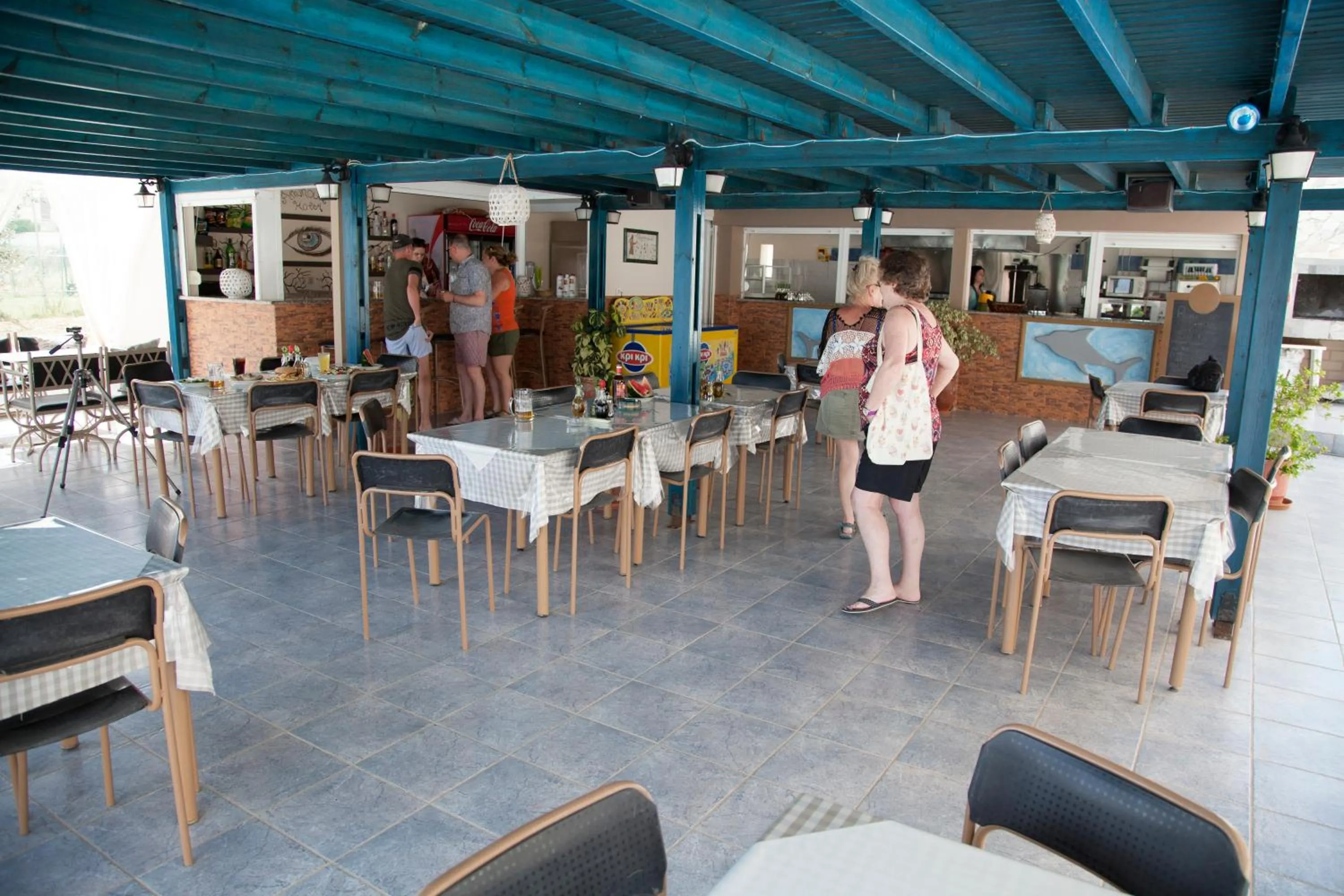 BBQ facilities in Hotel Athinoula