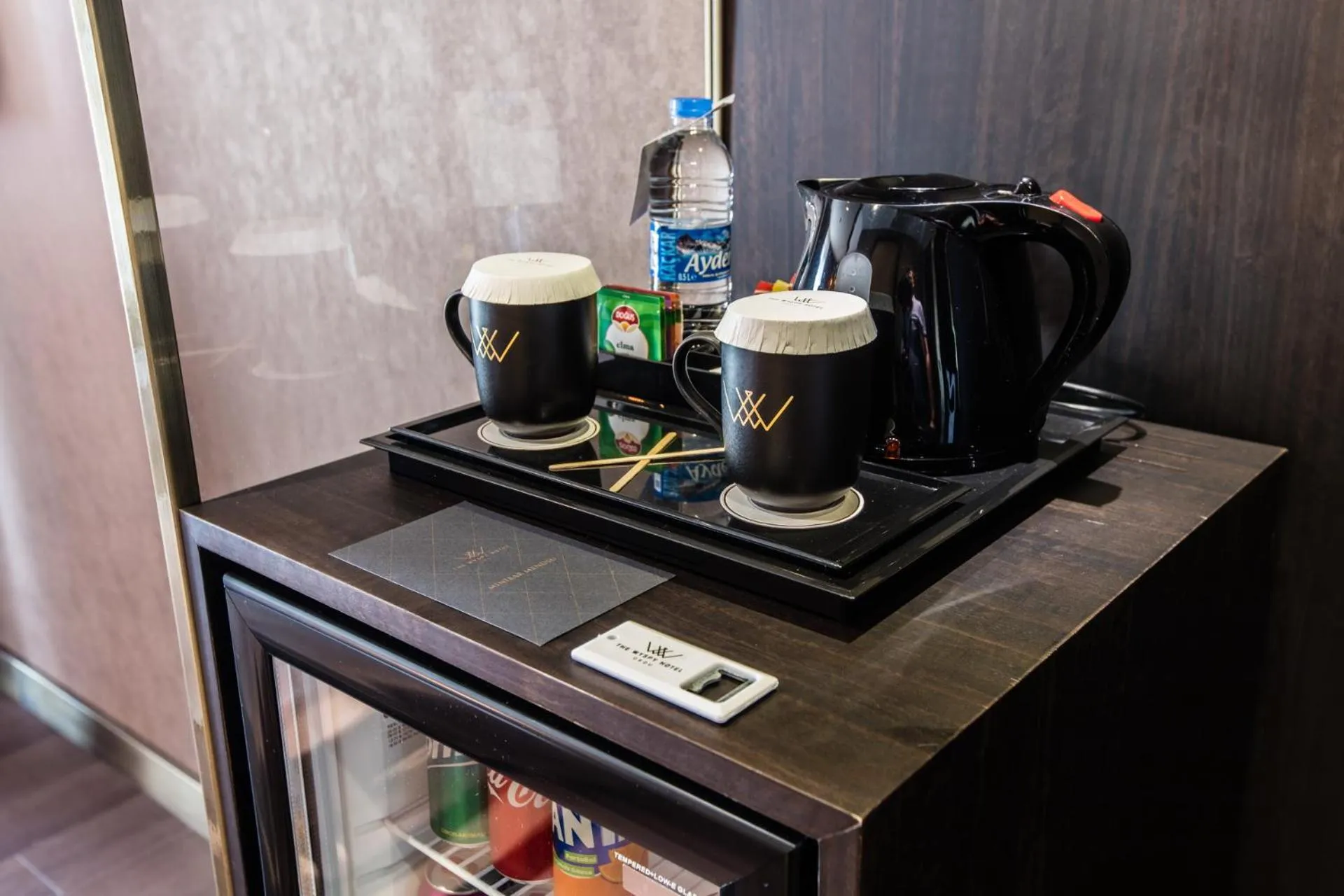 Coffee/tea facilities in The Wyspy Hotel
