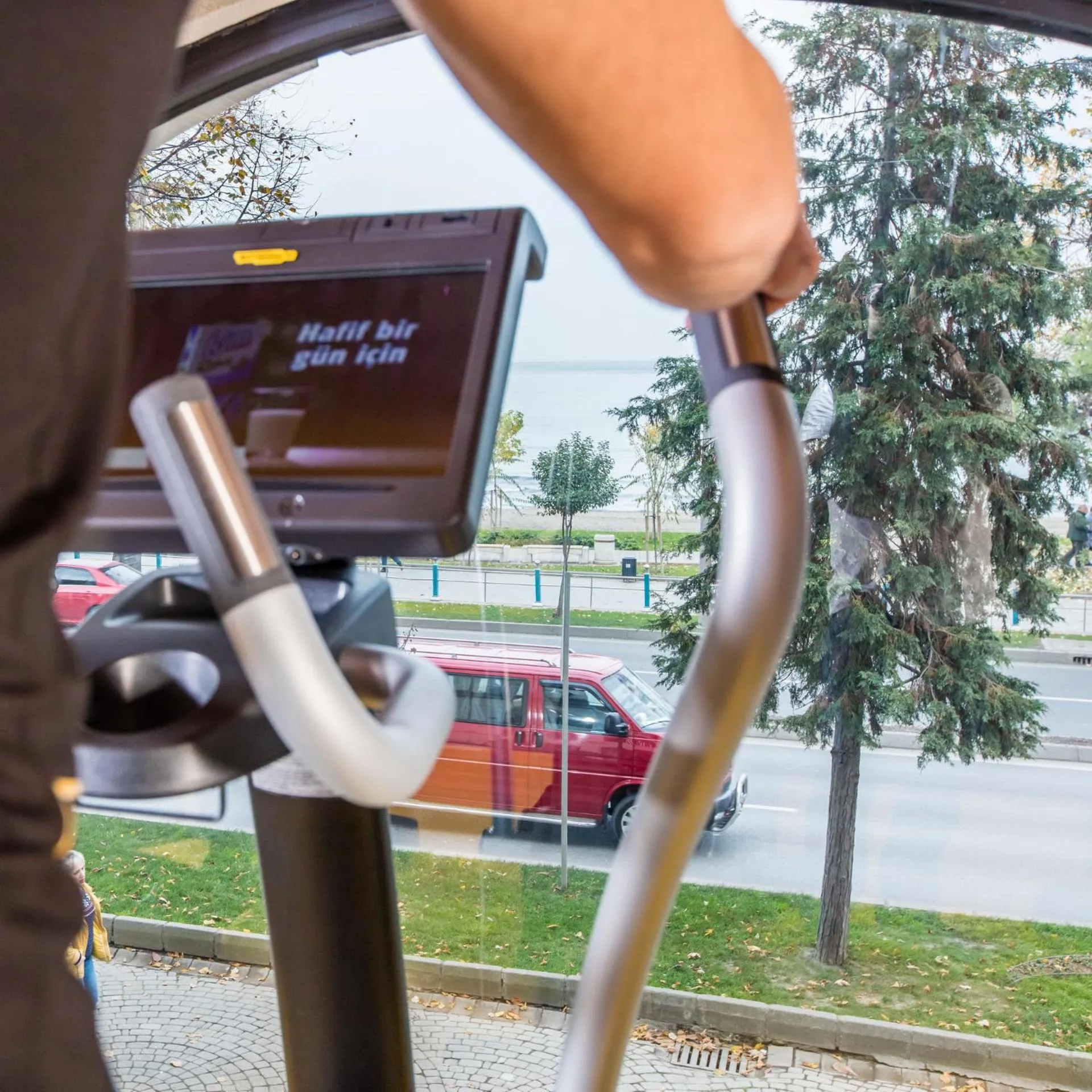 Fitness centre/facilities in The Wyspy Hotel
