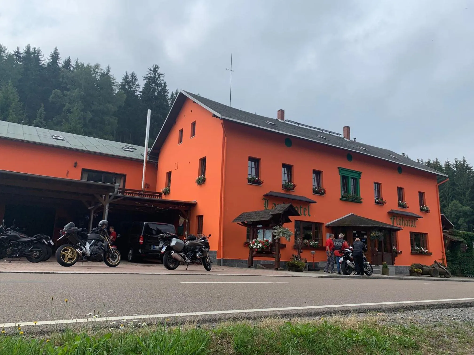 Property building in Landhotel Flöhatal