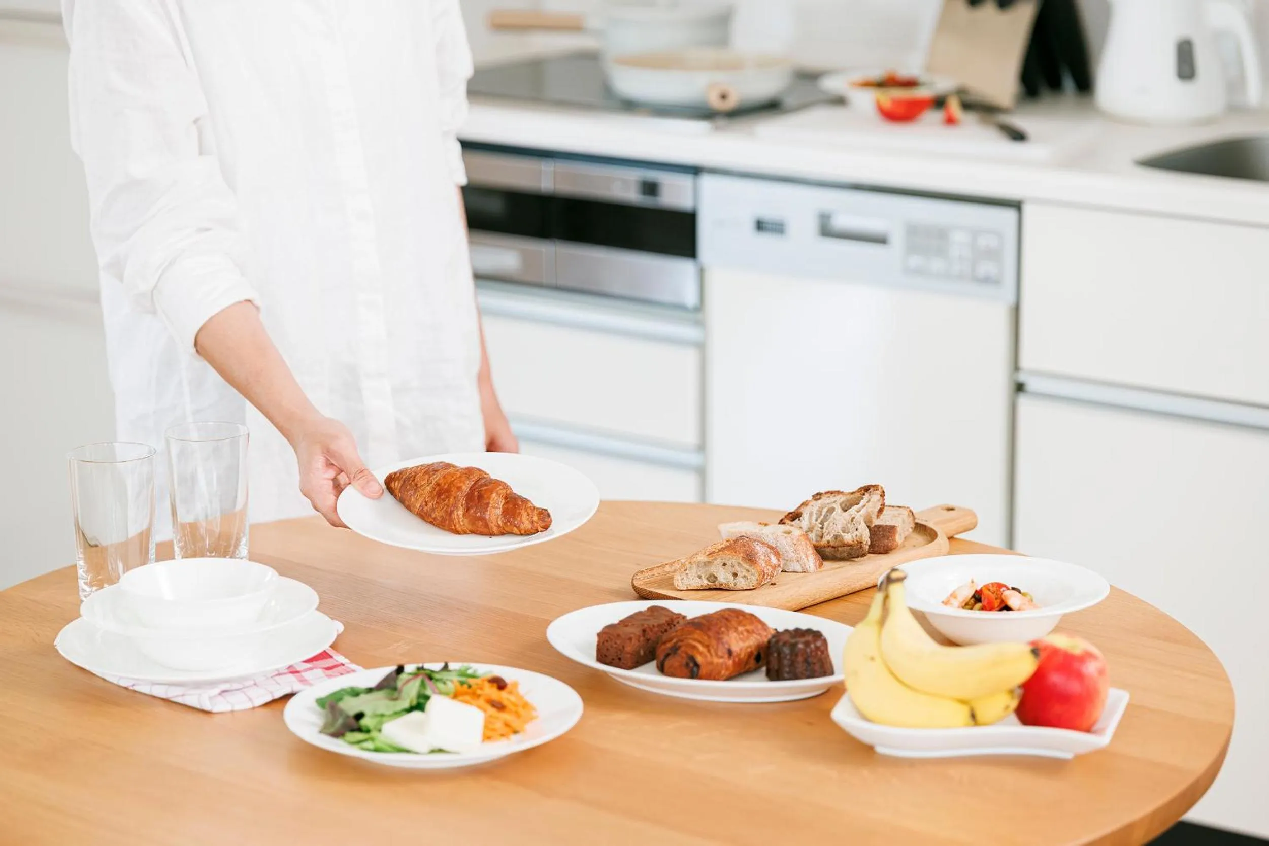 Kitchen or kitchenette in Fraser Residence Nankai Osaka