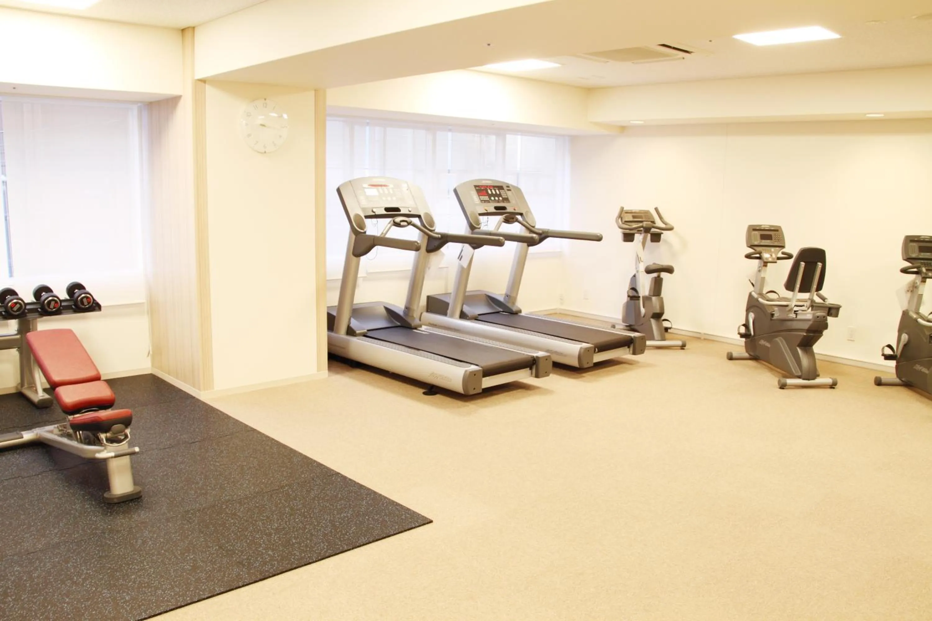 Fitness centre/facilities in Fraser Residence Nankai Osaka