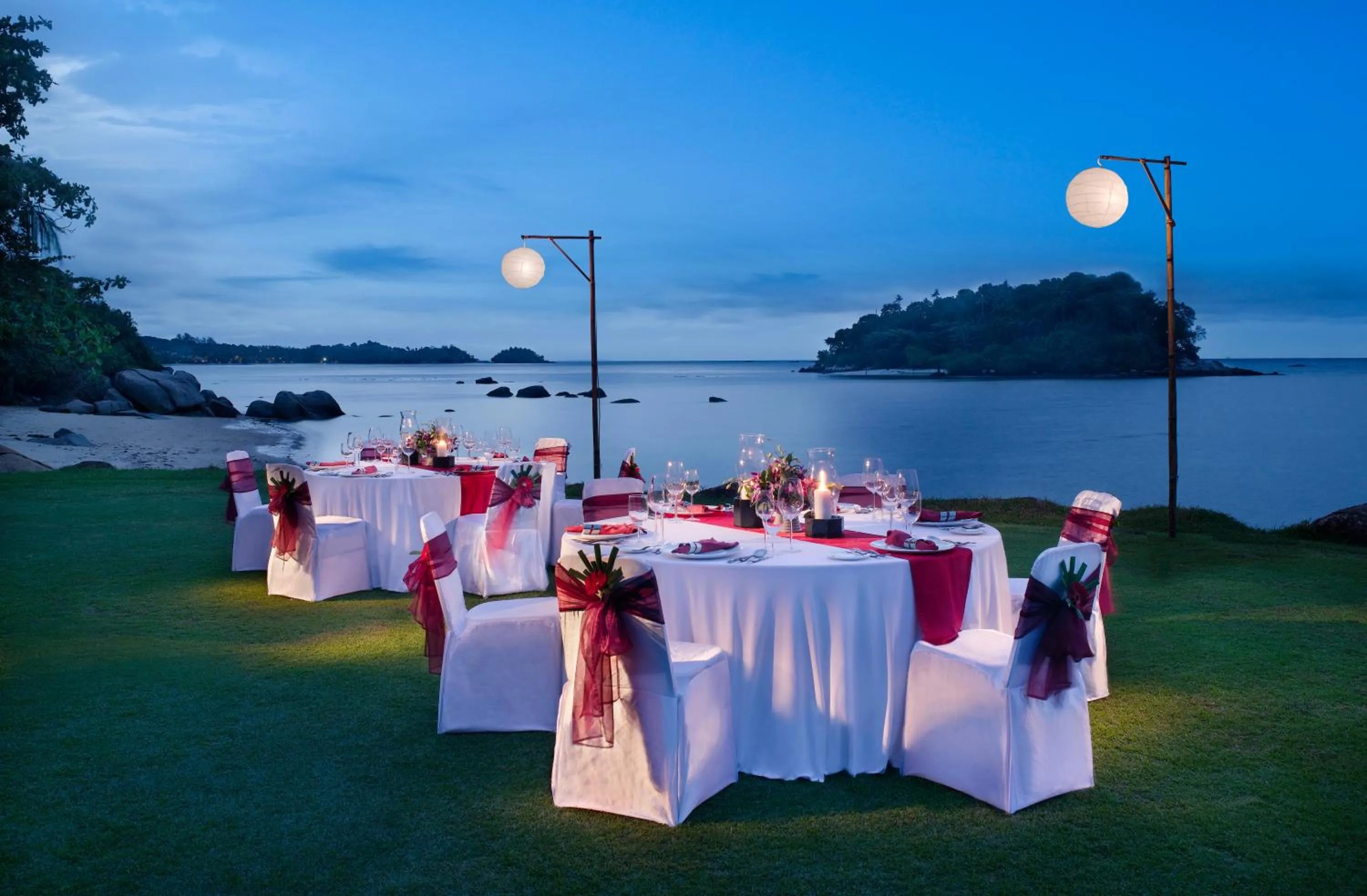 Dining area in Banyan Tree Bintan