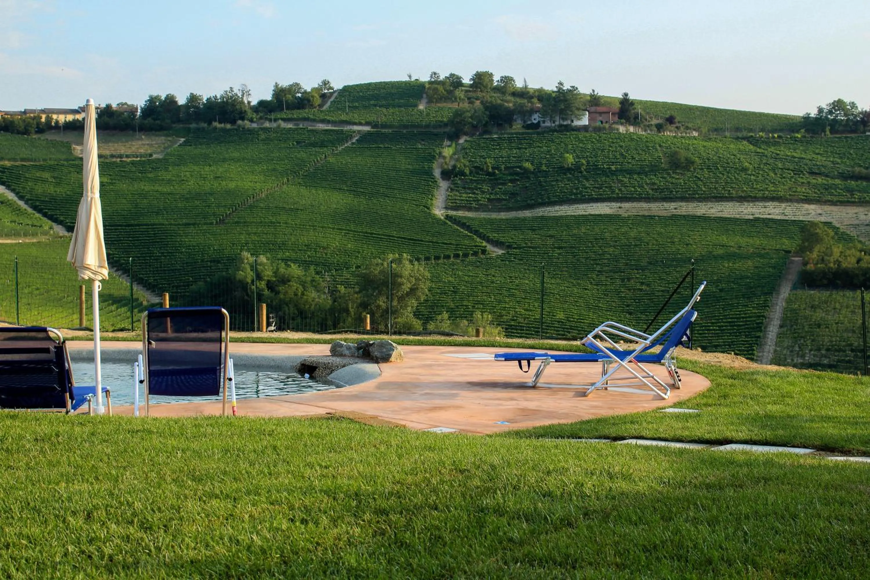 Pool view in Ca Dei Currà