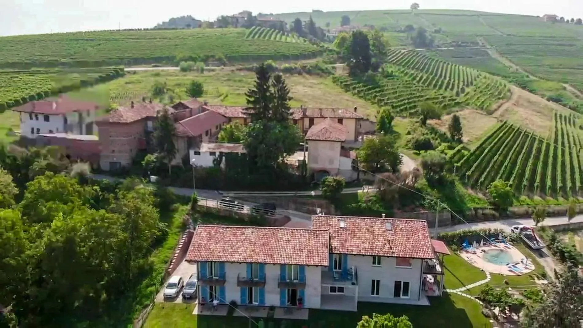 Bird's eye view in Ca Dei Currà